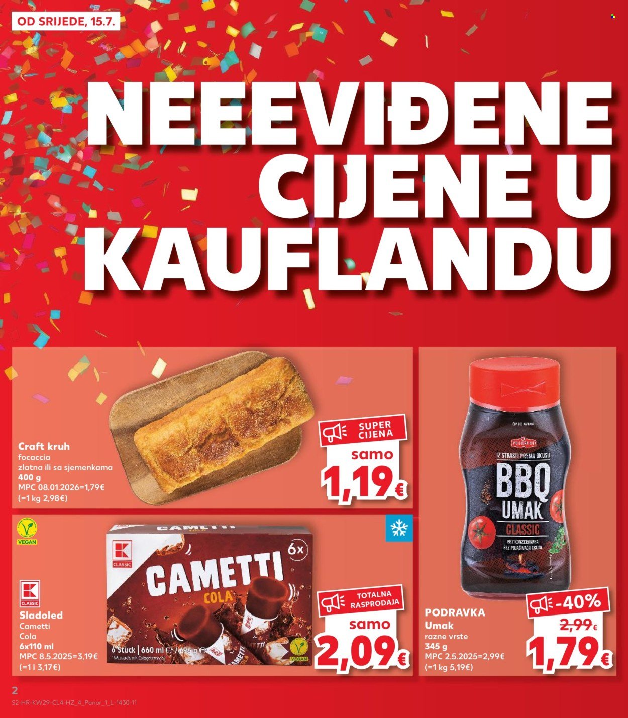 KAUFLAND katalog - NEEEVIĐENE CIJENE U KAUFLANDU