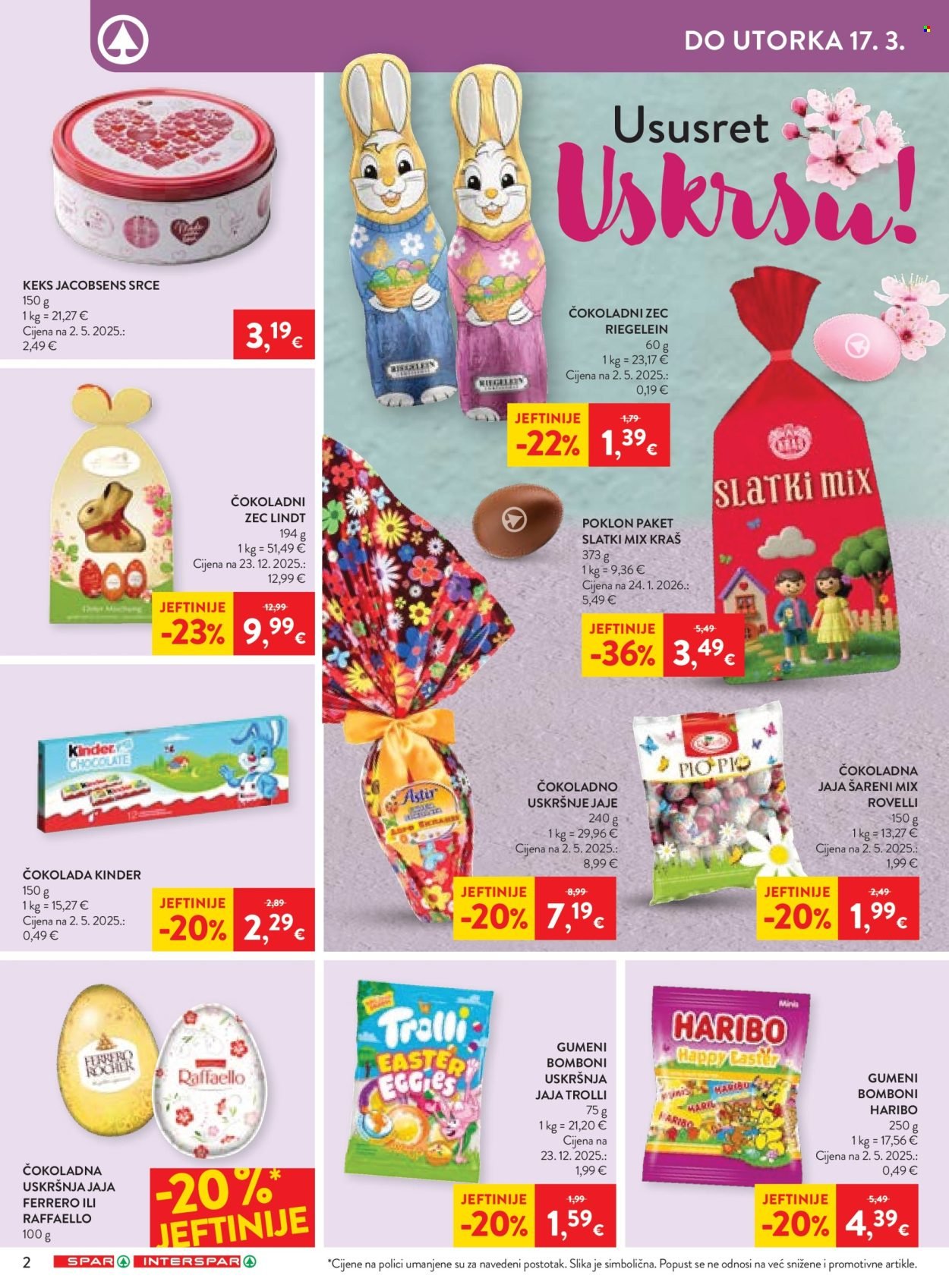 INTERSPAR katalog - Od nedjelje 08.03.2026.