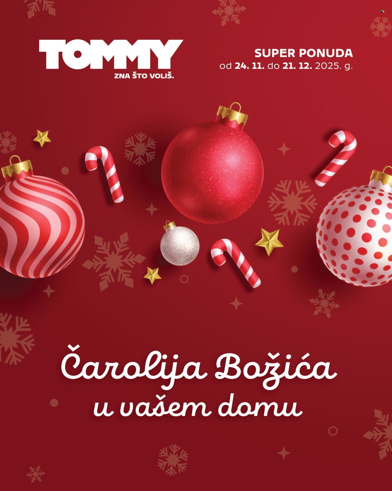 TOMMY katalog - Super ponuda božićnih ukrasa
