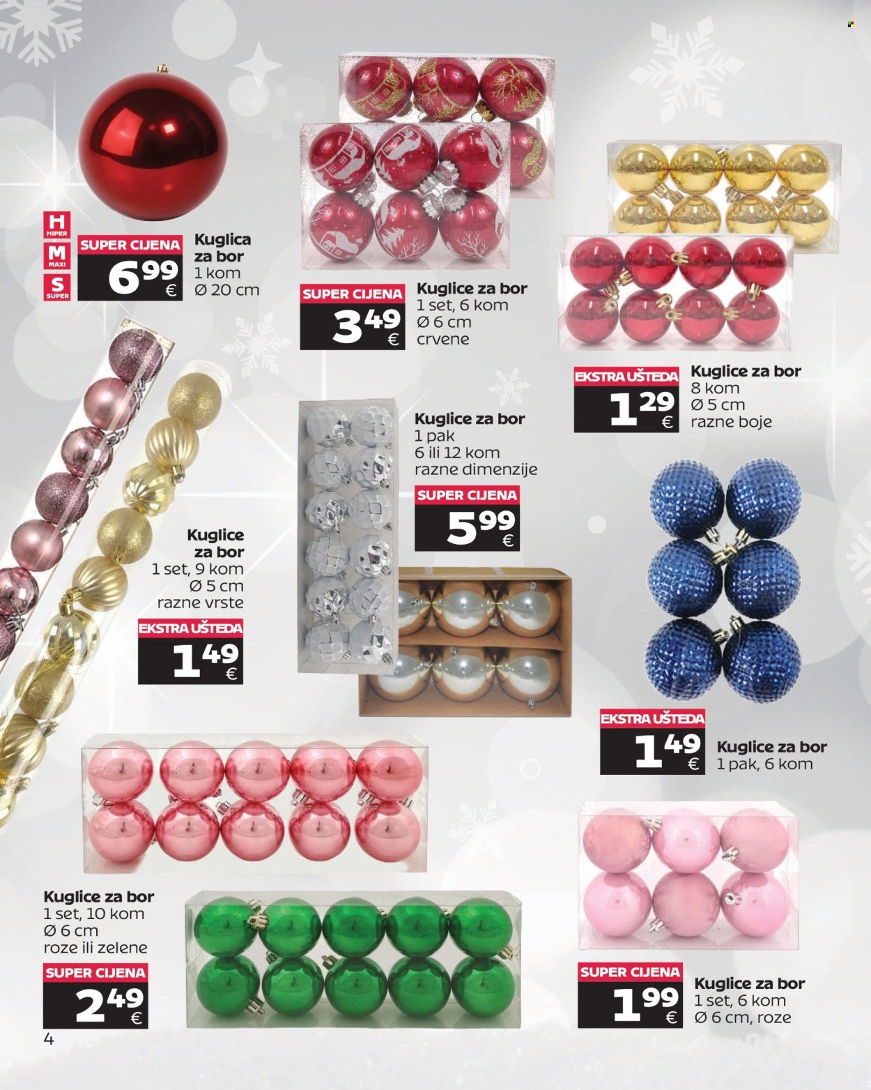 TOMMY katalog - Super ponuda božićnih ukrasa