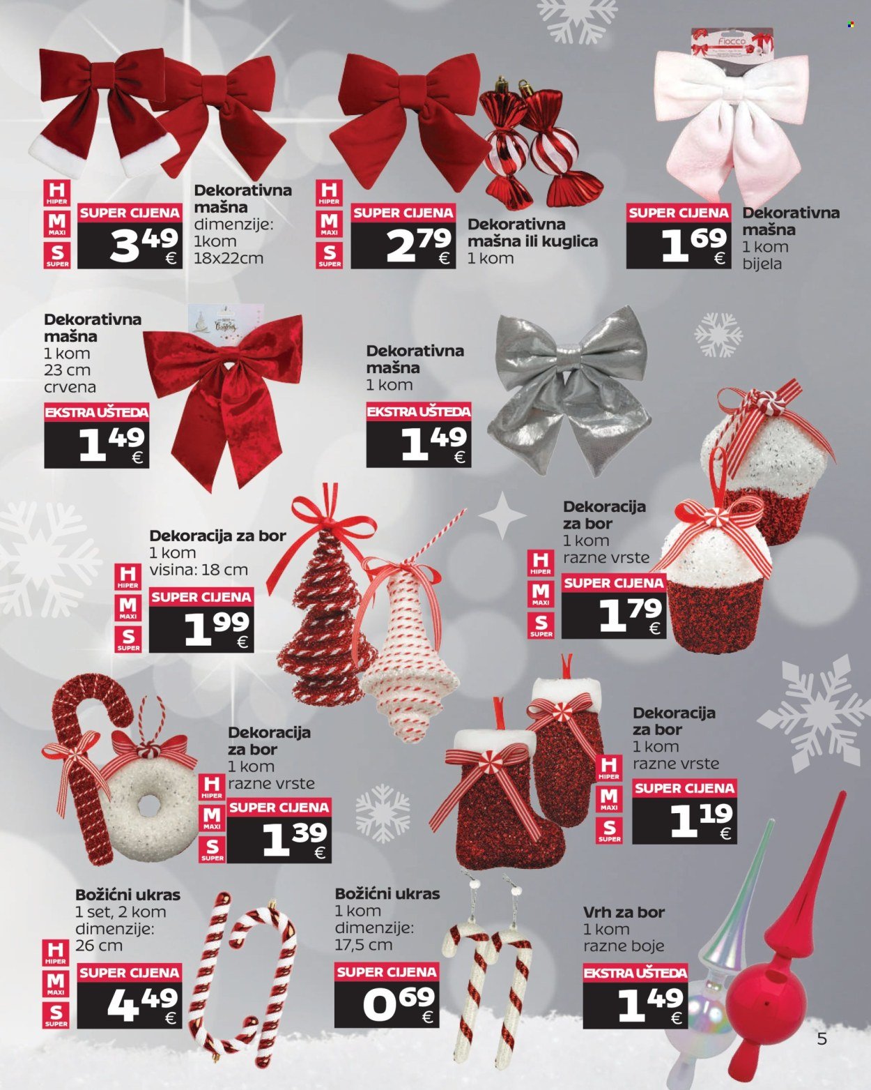 TOMMY katalog - Super ponuda božićnih ukrasa