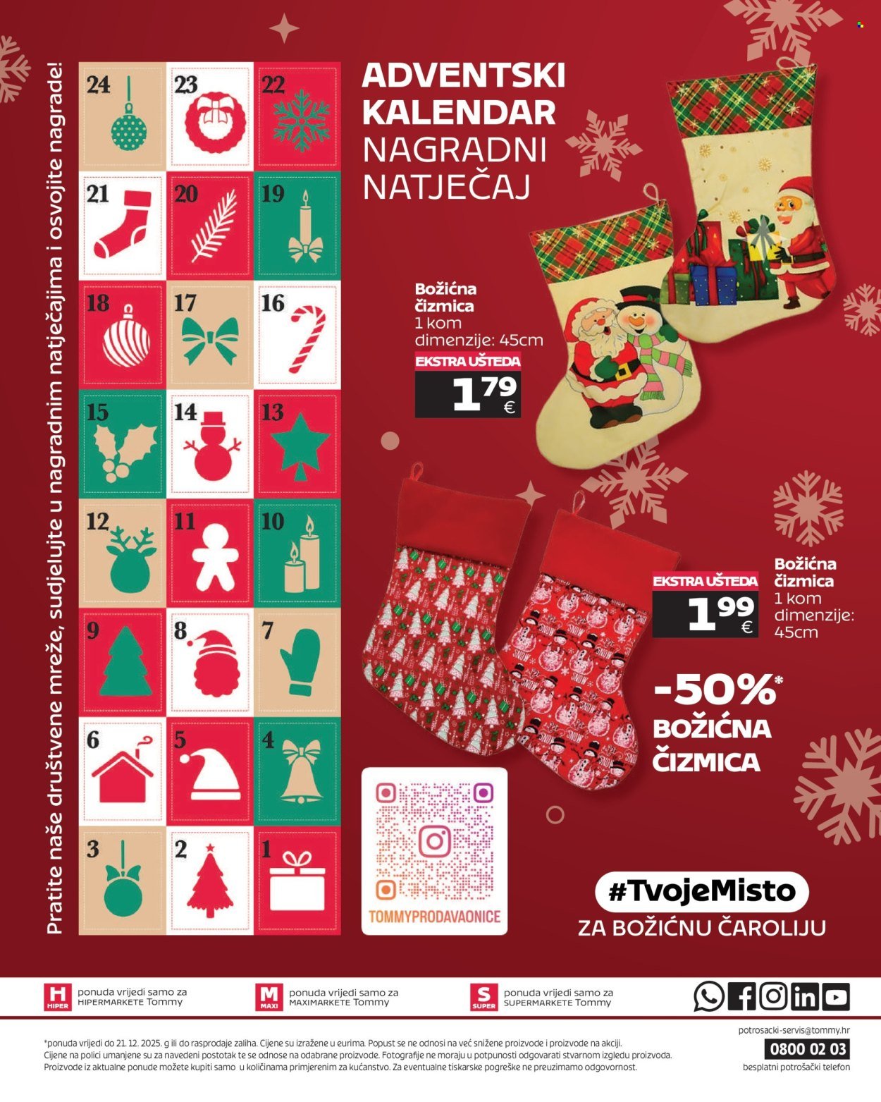 TOMMY katalog - Super ponuda božićnih ukrasa