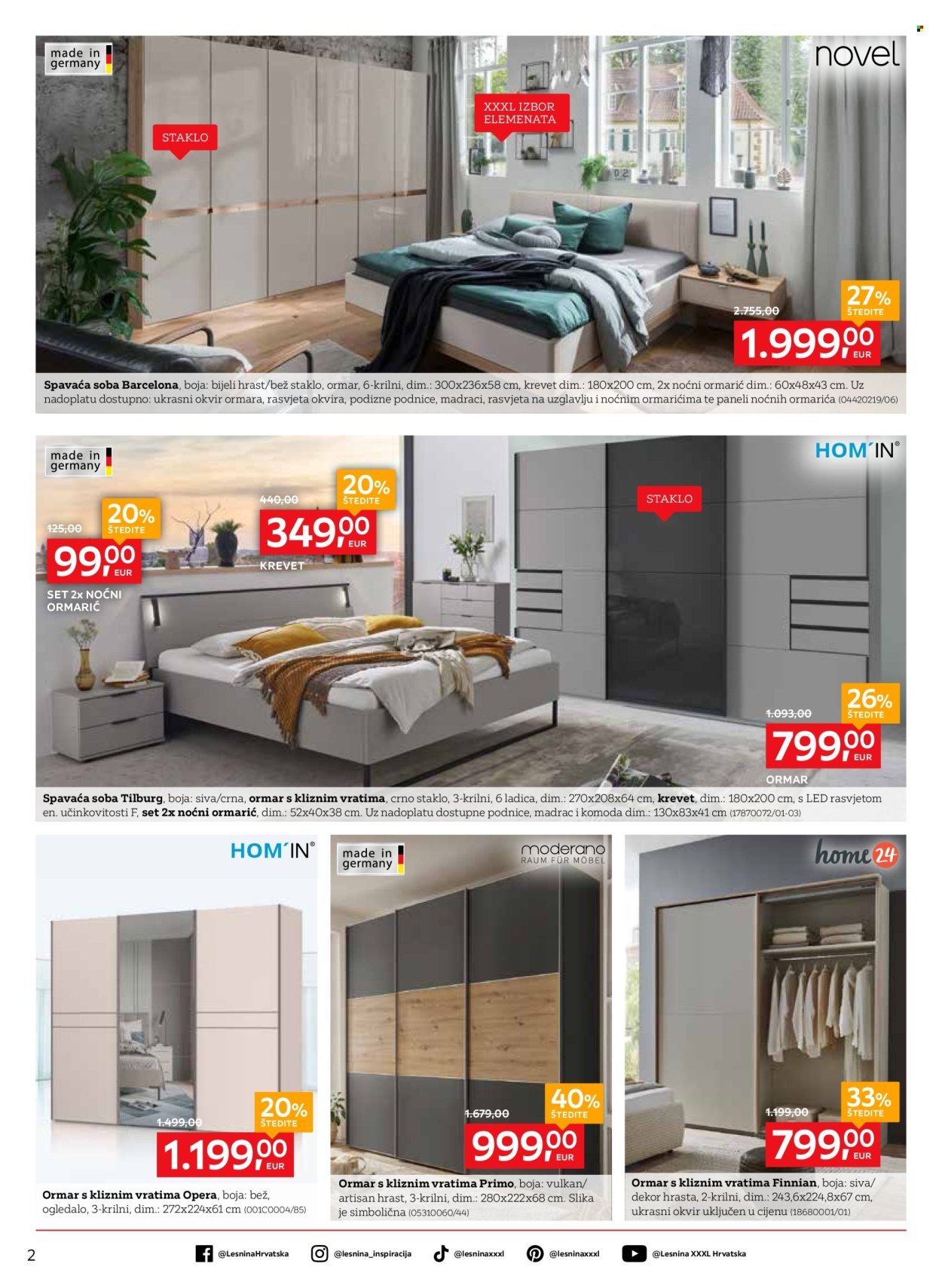 LESNINA katalog - XXXL izbor za odmor