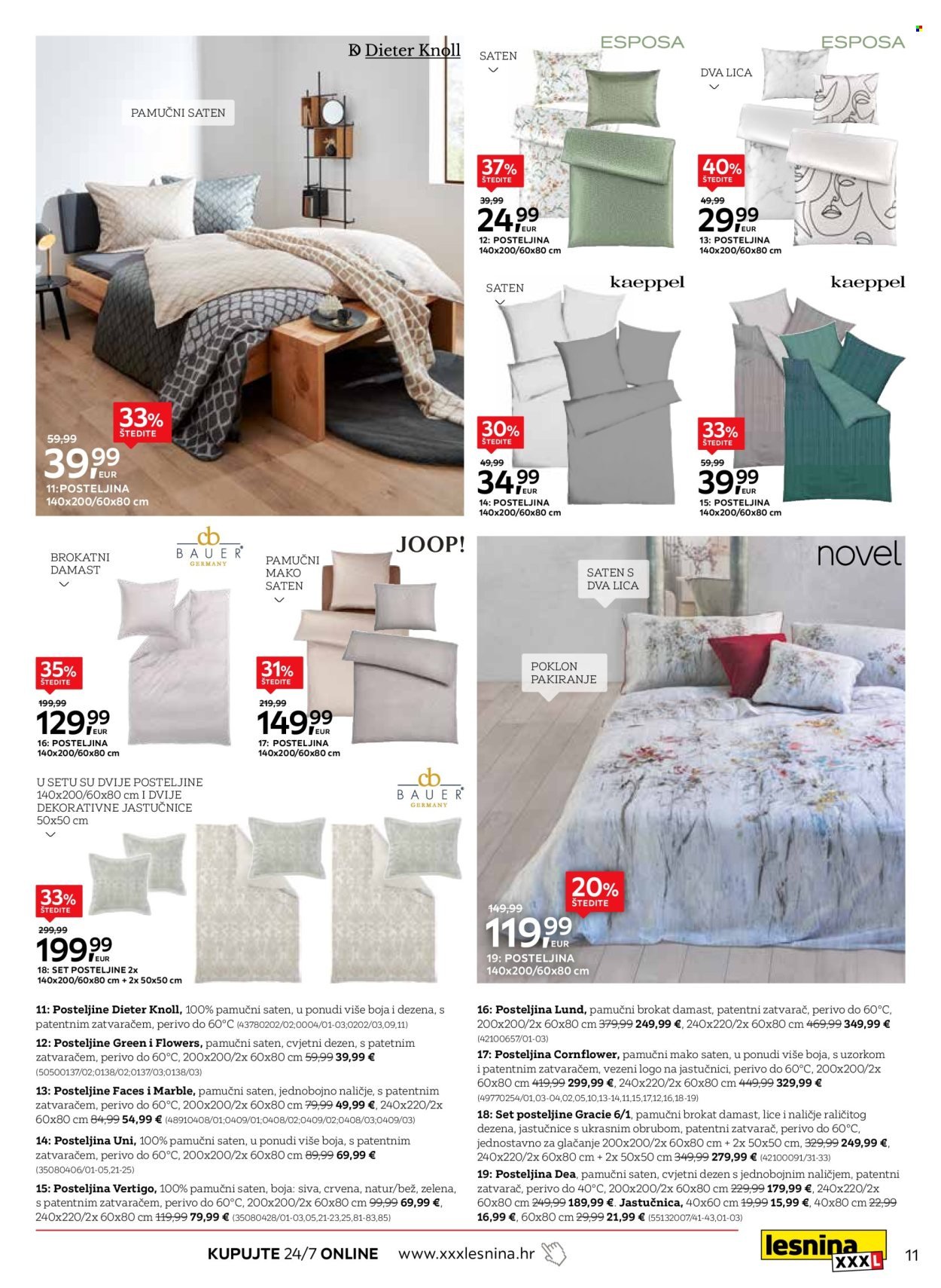 LESNINA katalog - XXXL izbor za odmor