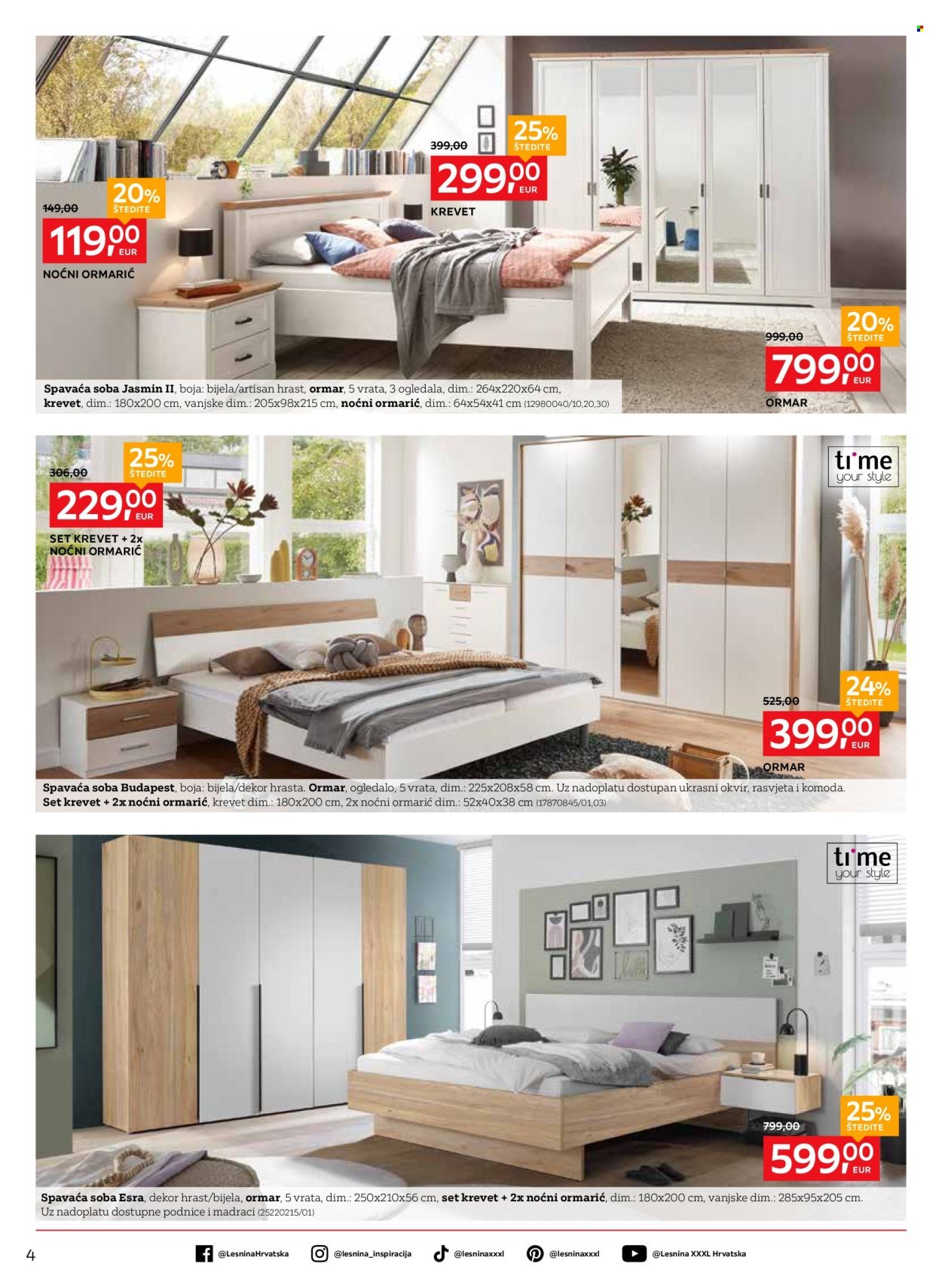 LESNINA katalog - XXXL izbor za odmor