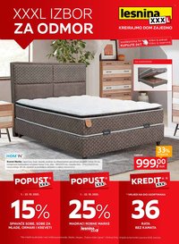 LESNINA katalog - XXXL izbor za odmor
