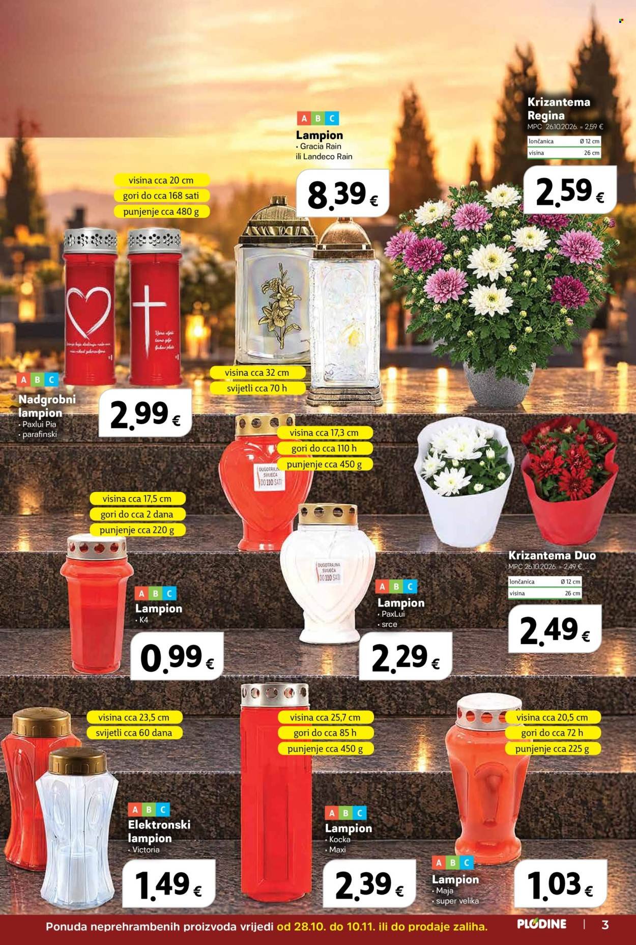 PLODINE katalog - Od srijede 28.10.2026.