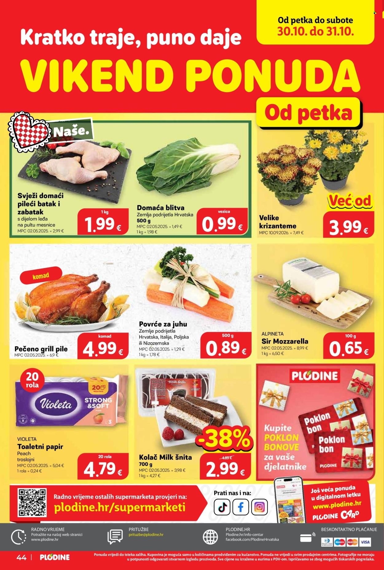 PLODINE katalog - Od srijede 28.10.2026.