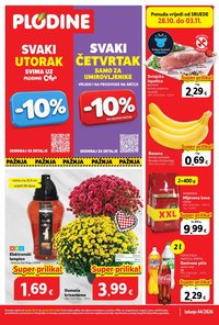 PLODINE katalog - Od srijede 28.10.2026.