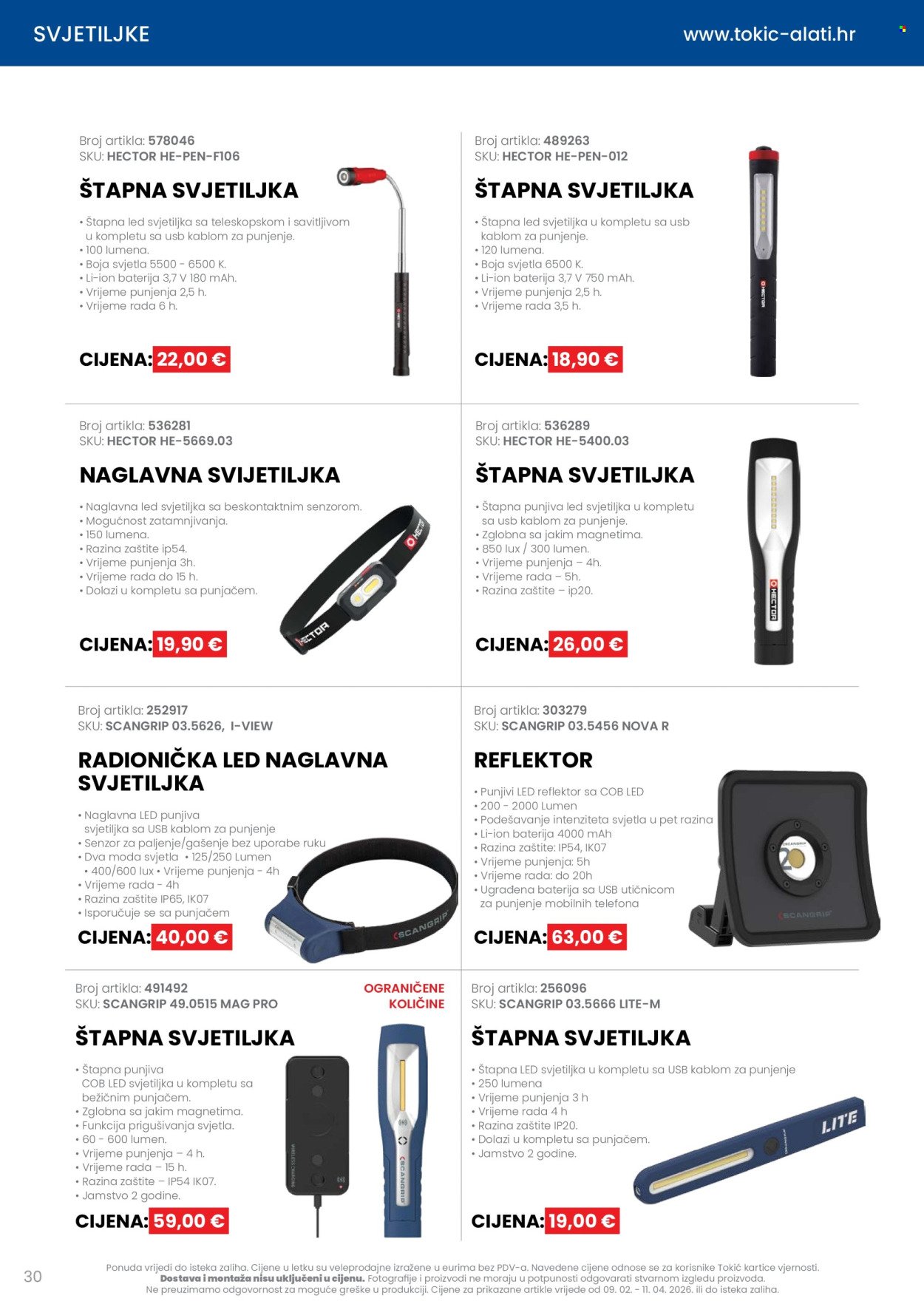 TOKIĆ katalog - Letak alata i servisne opreme