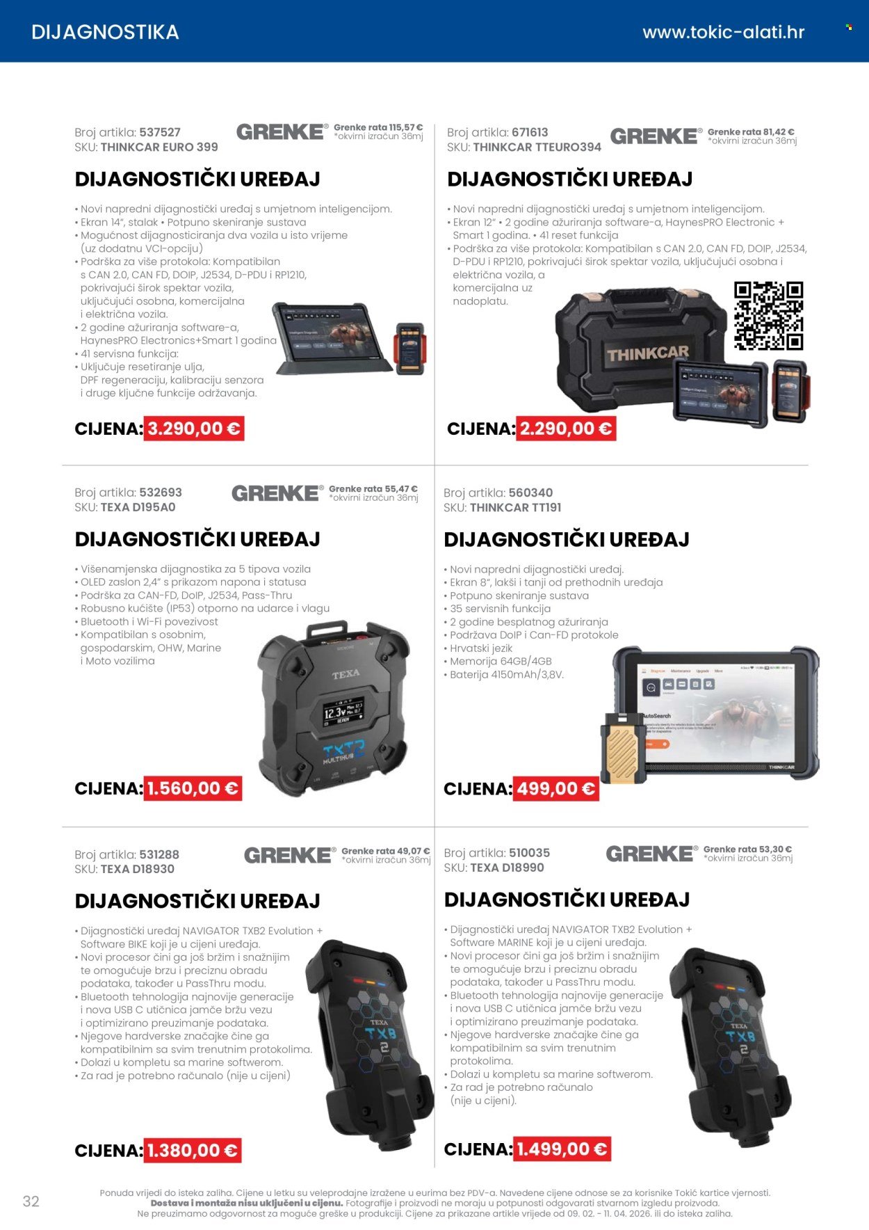 TOKIĆ katalog - Letak alata i servisne opreme