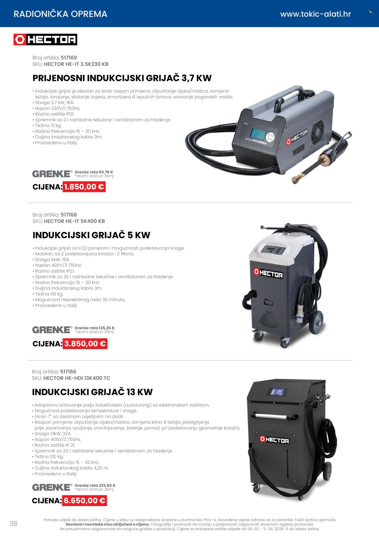 TOKIĆ katalog - Letak alata i servisne opreme