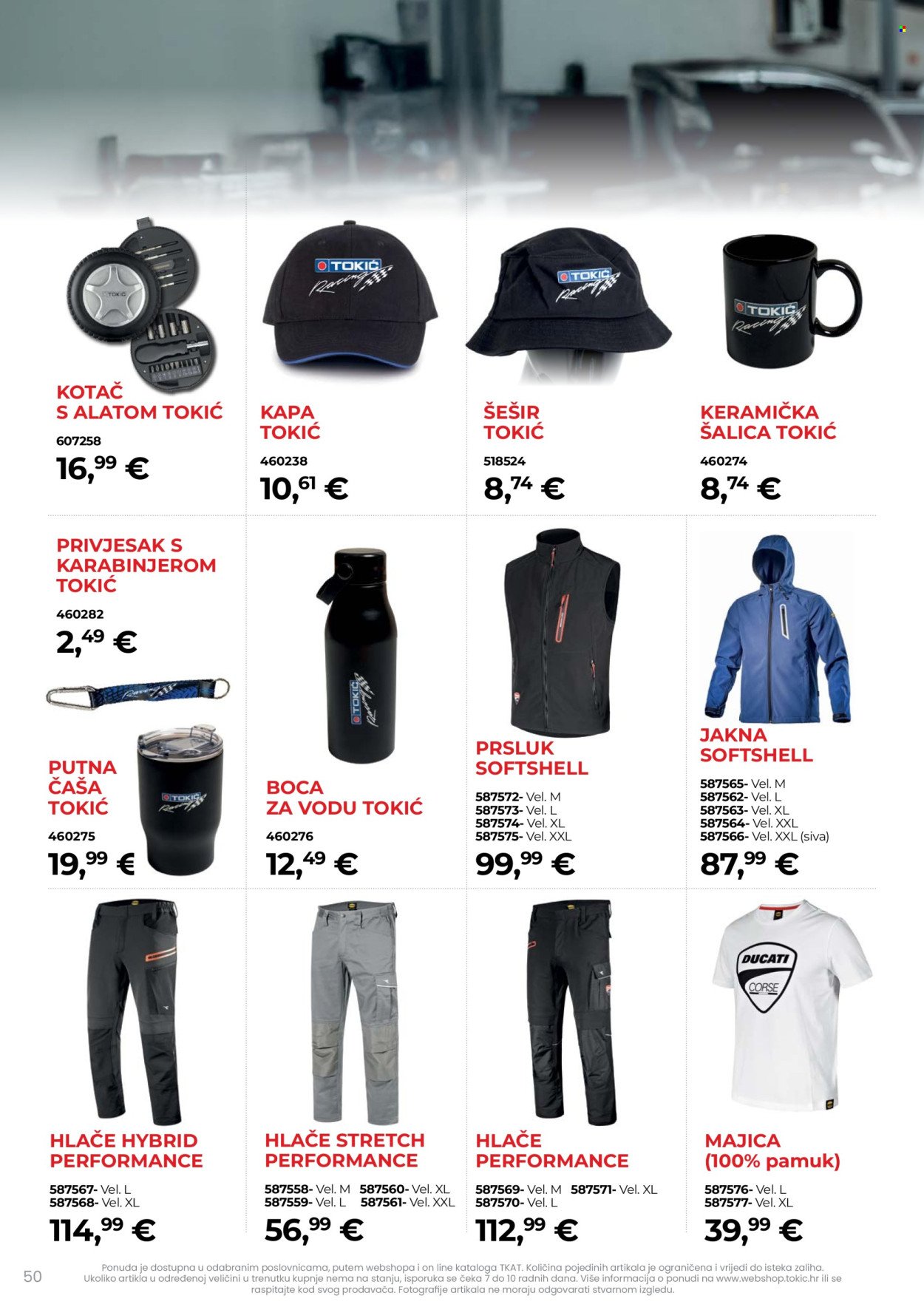 TOKIĆ katalog - Letak alata i servisne opreme