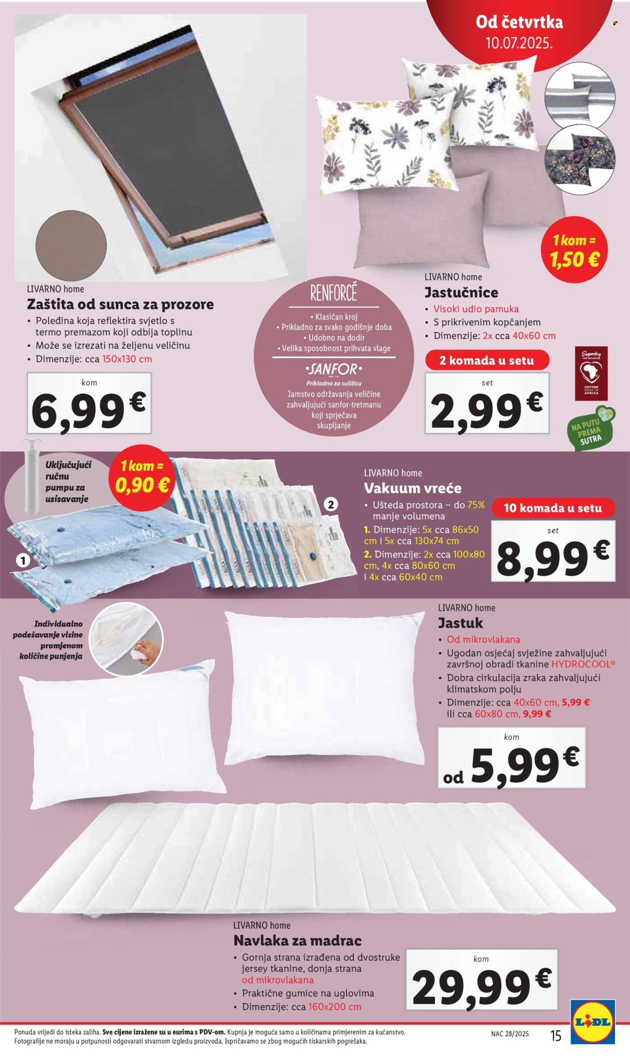 LIDL katalog - Od četvrtka 10.07.2025.