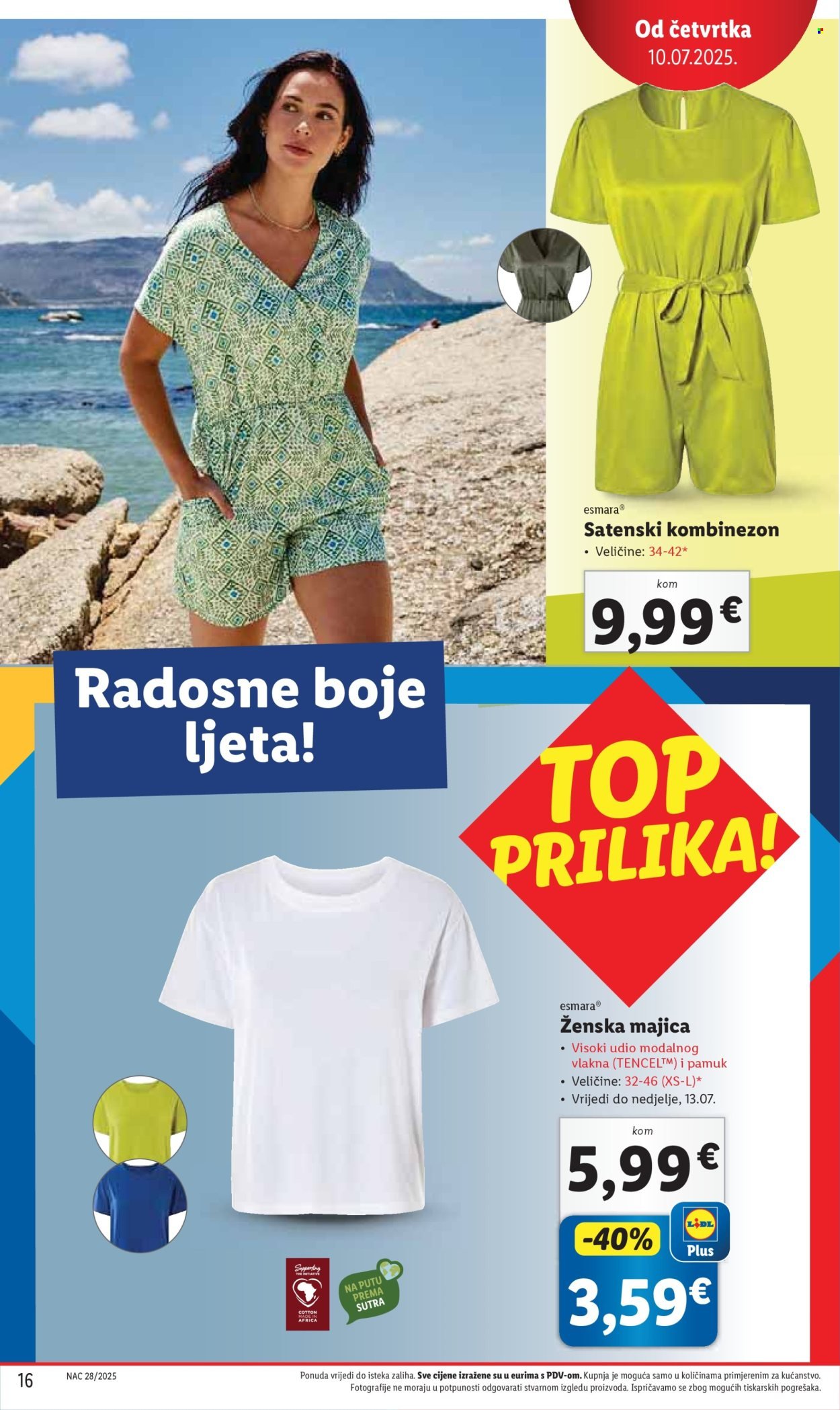 LIDL katalog - Od četvrtka 10.07.2025.