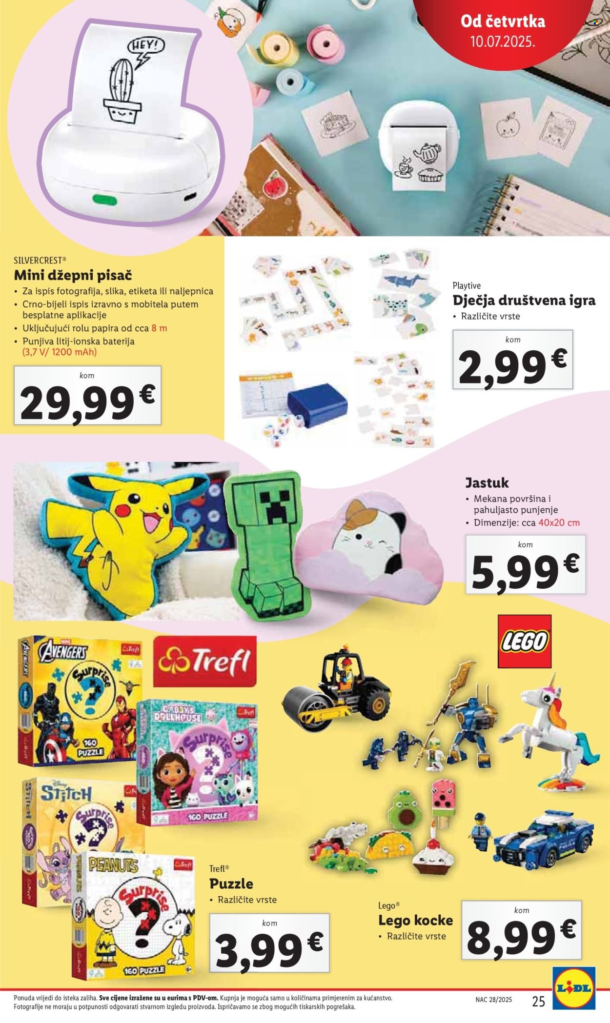 LIDL katalog - Od četvrtka 10.07.2025.