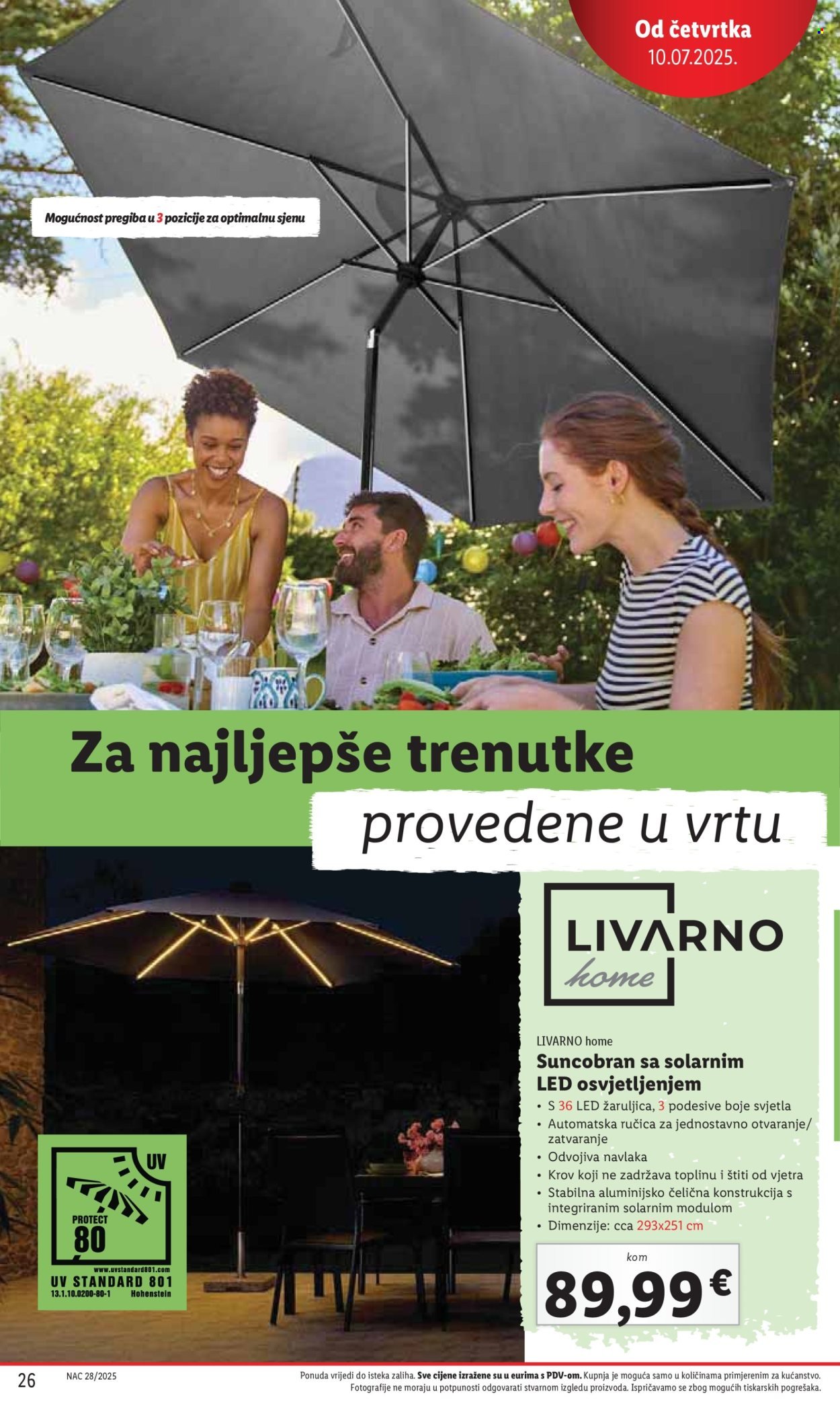 LIDL katalog - Od četvrtka 10.07.2025.