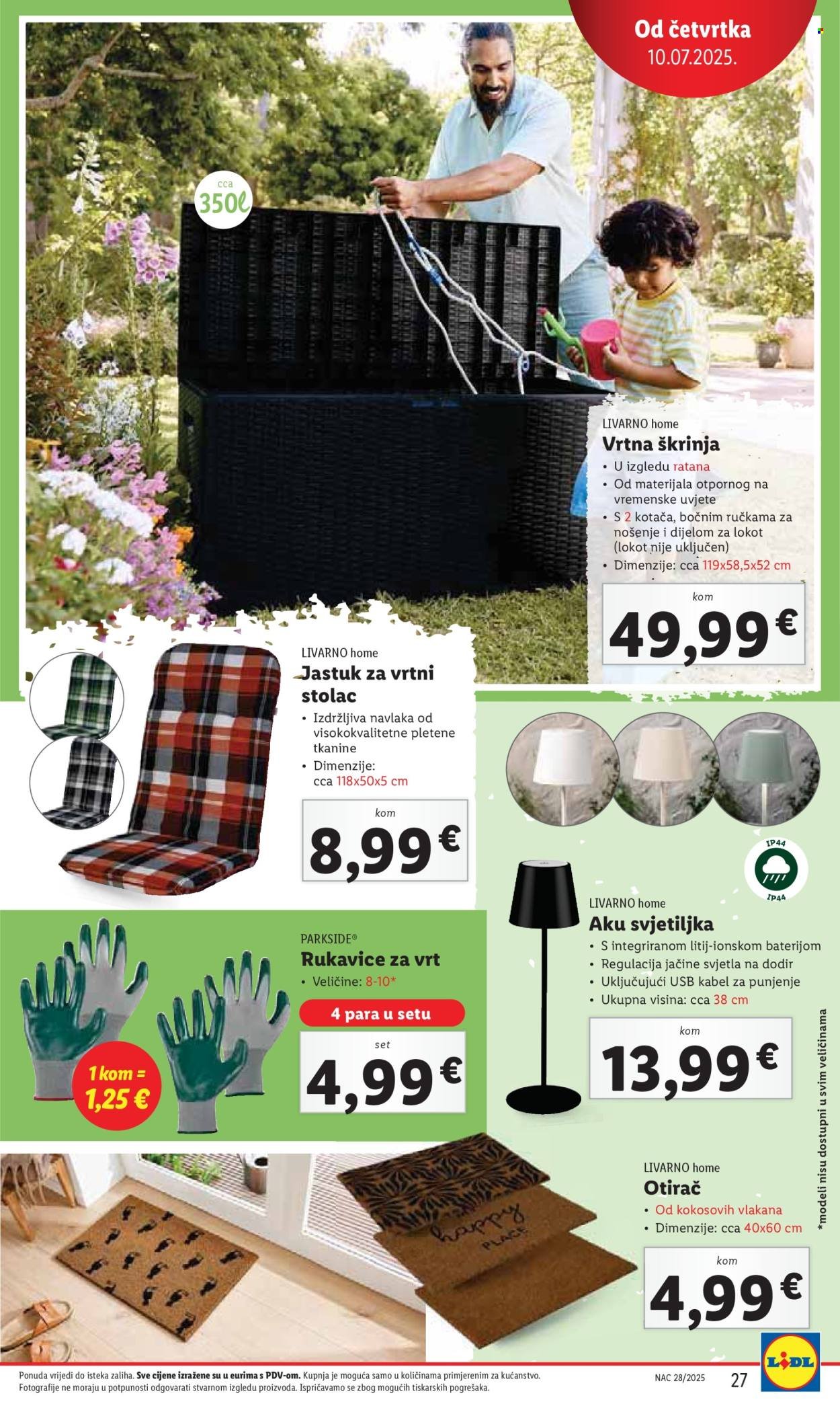 LIDL katalog - Od četvrtka 10.07.2025.