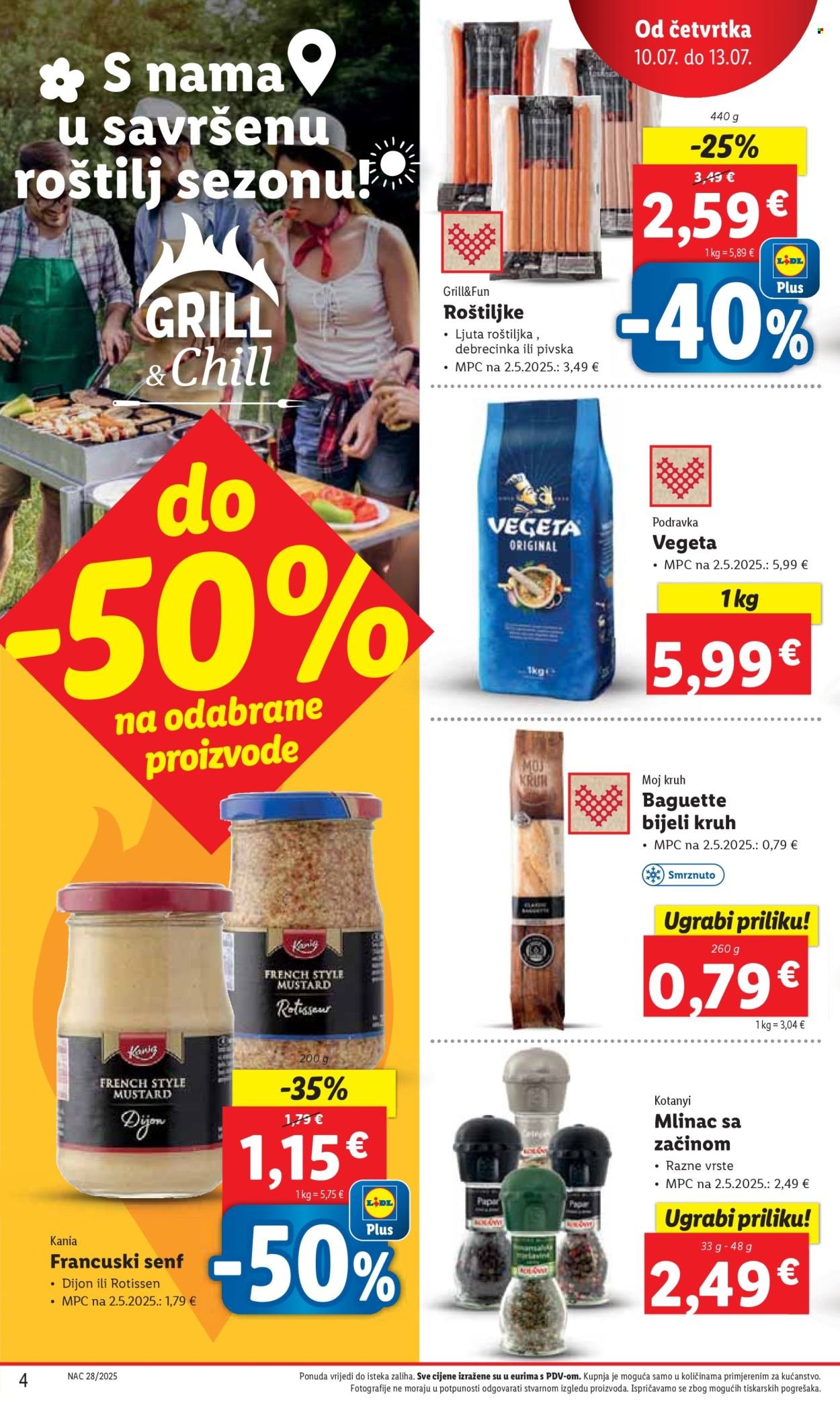 LIDL katalog - Od četvrtka 10.07.2025.