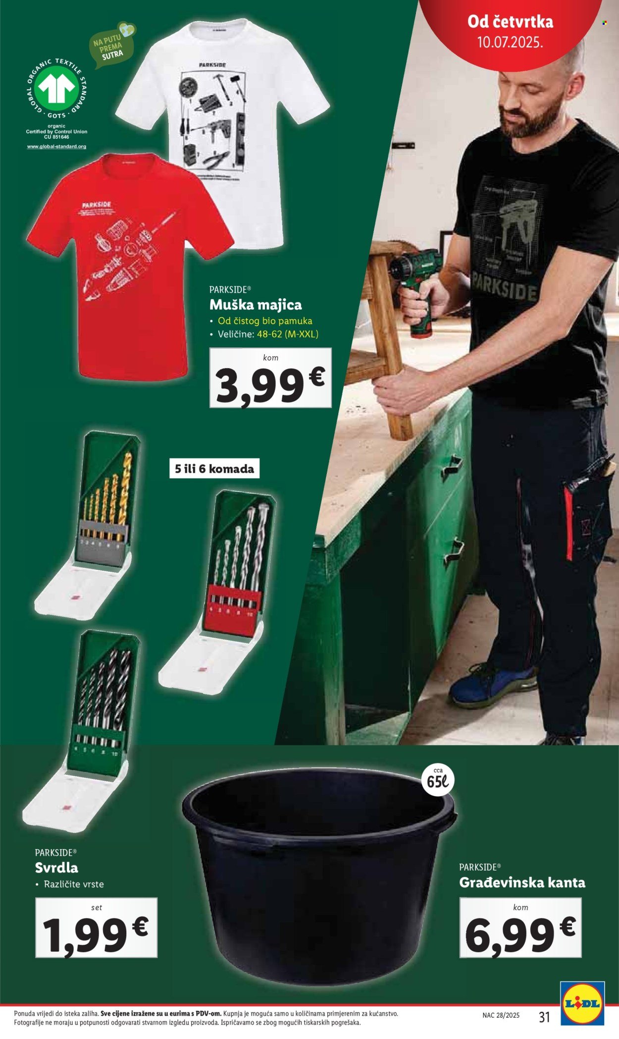 LIDL katalog - Od četvrtka 10.07.2025.