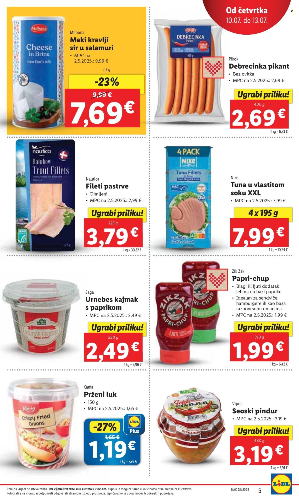 LIDL katalog - Od četvrtka 10.07.2025.