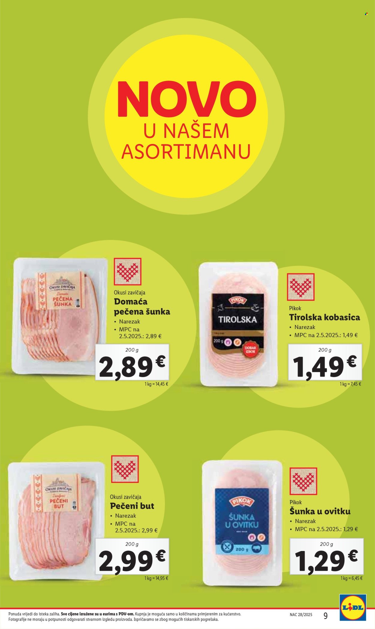 LIDL katalog - Od četvrtka 10.07.2025.