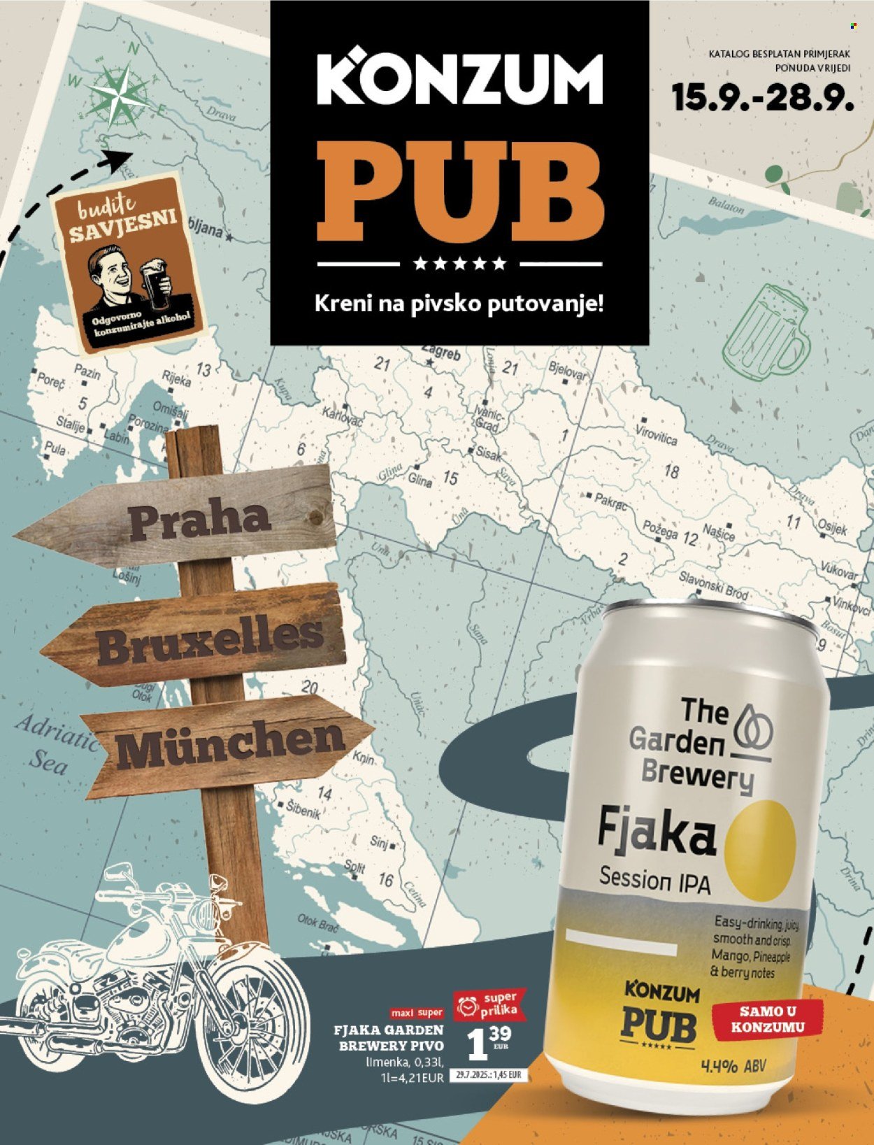 KONZUM katalog - Od ponedeljka 15.09.2025.
