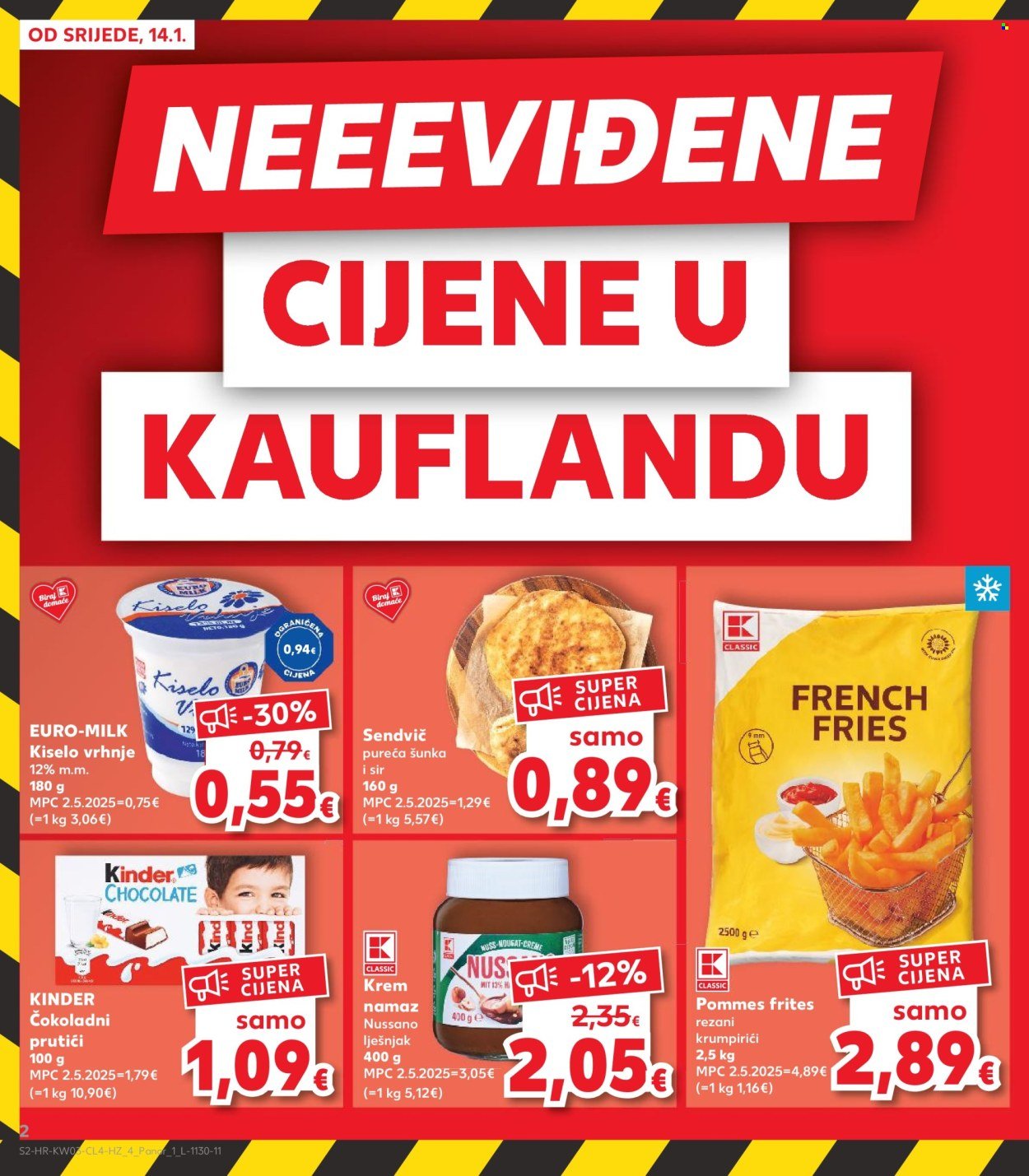 KAUFLAND katalog - Od srijede 14.01.2026.