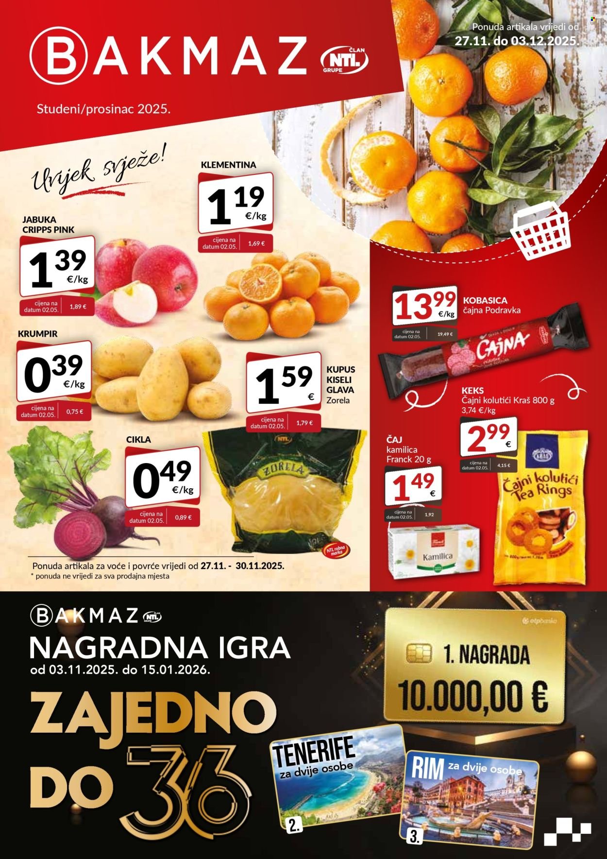 BAKMAZ katalog - TJEDNA PONUDA