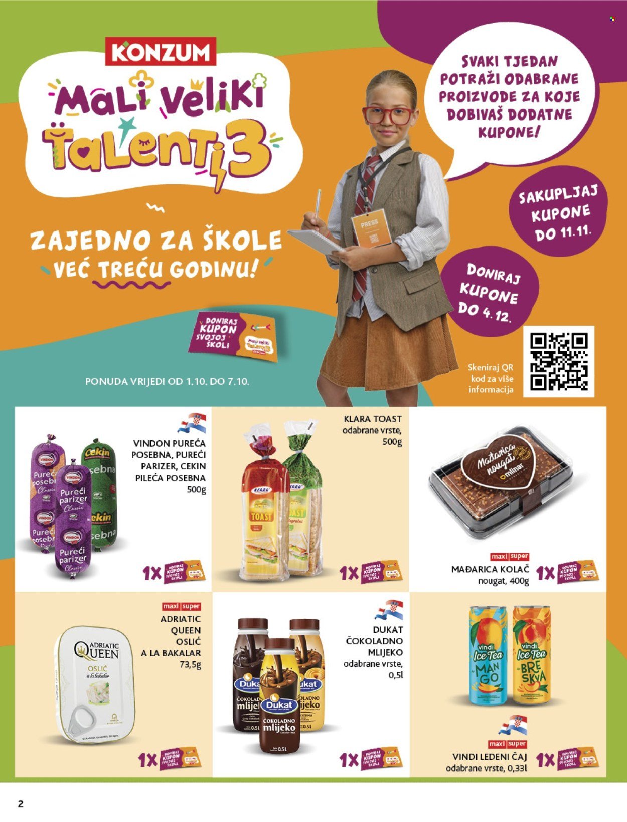 KONZUM katalog - Od srijede 01.10.2025.