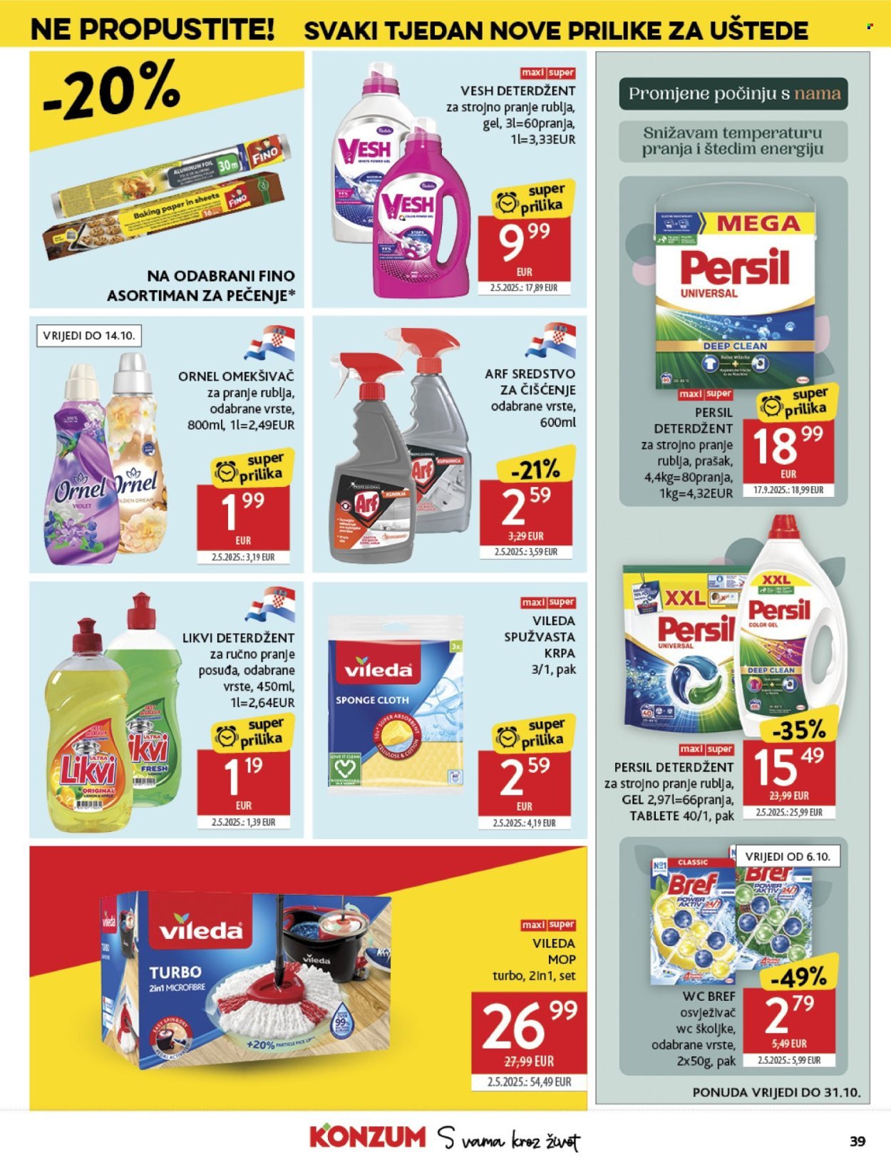 KONZUM katalog - Od srijede 01.10.2025.