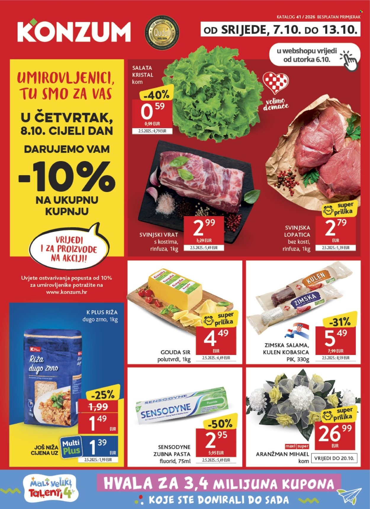 KONZUM katalog - Od srijede 07.10.2026.