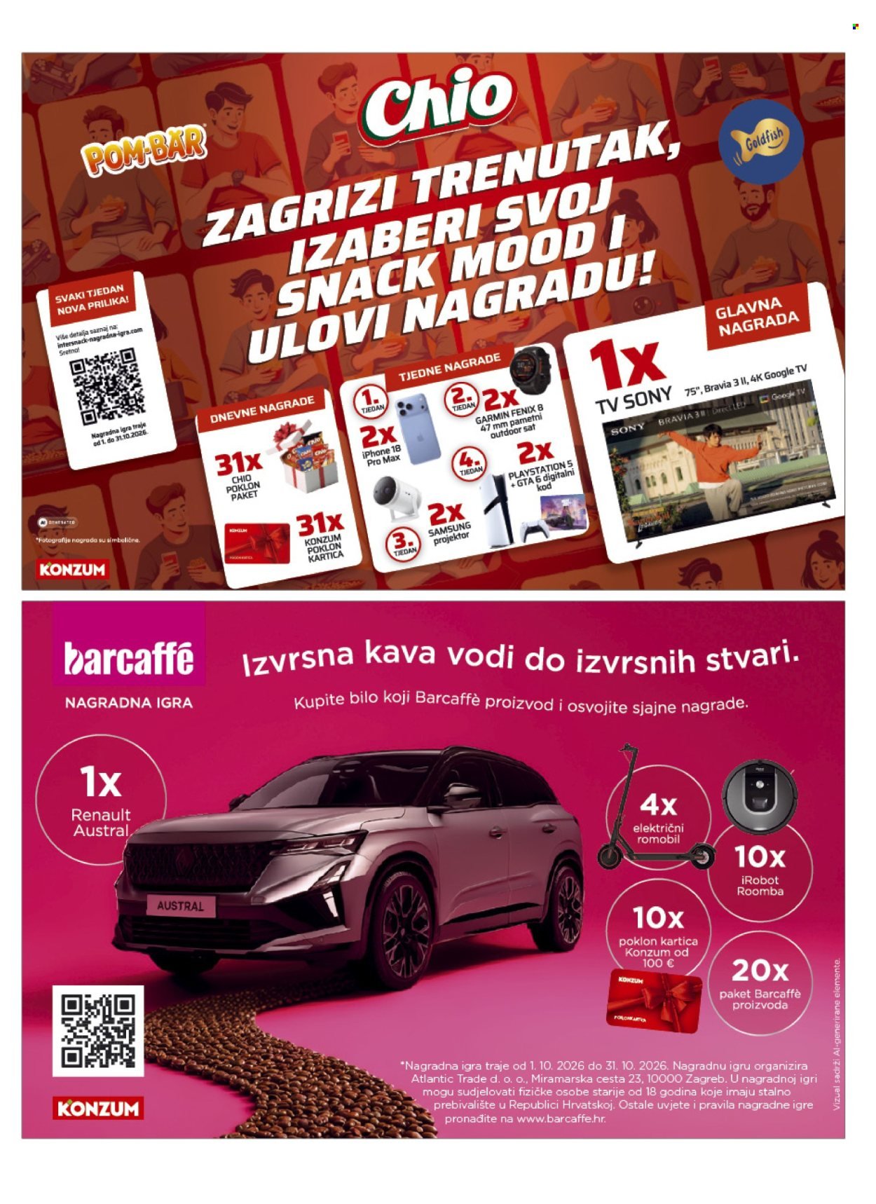 KONZUM katalog - Od srijede 07.10.2026.