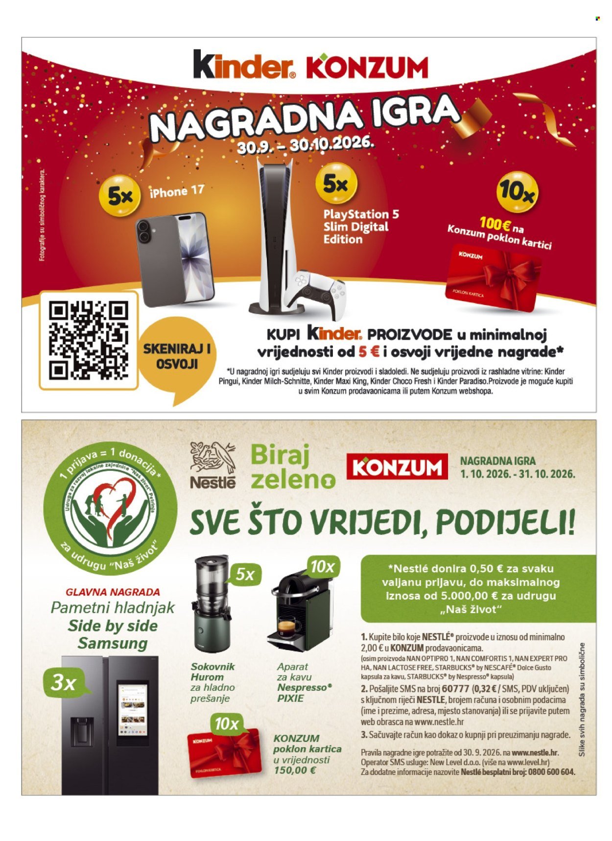 KONZUM katalog - Od srijede 07.10.2026.