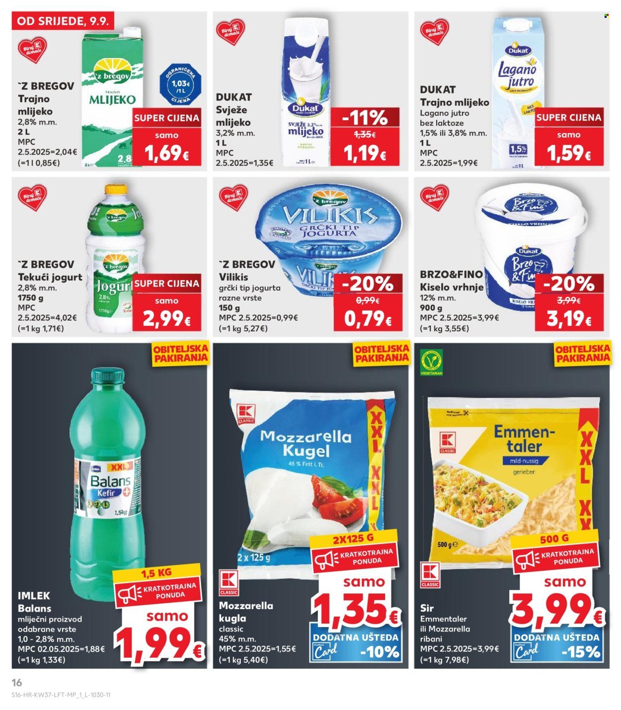 KAUFLAND katalog - Od srijede 09.09.2026.