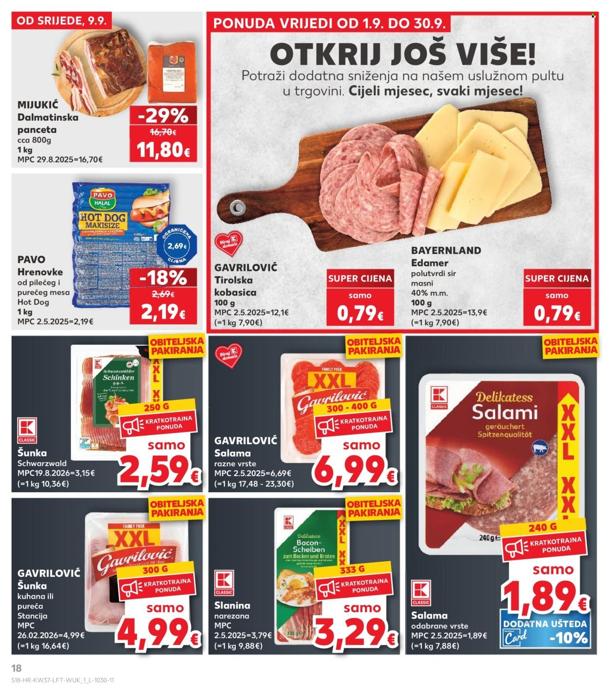 KAUFLAND katalog - Od srijede 09.09.2026.