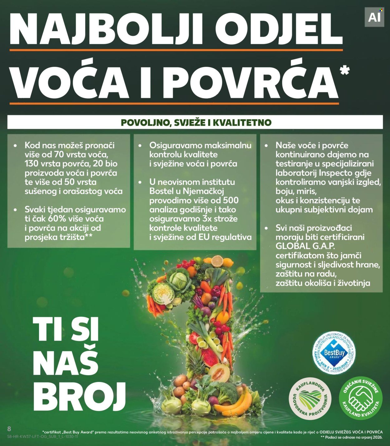 KAUFLAND katalog - Od srijede 09.09.2026.