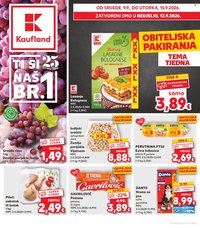KAUFLAND katalog - Od srijede 09.09.2026.