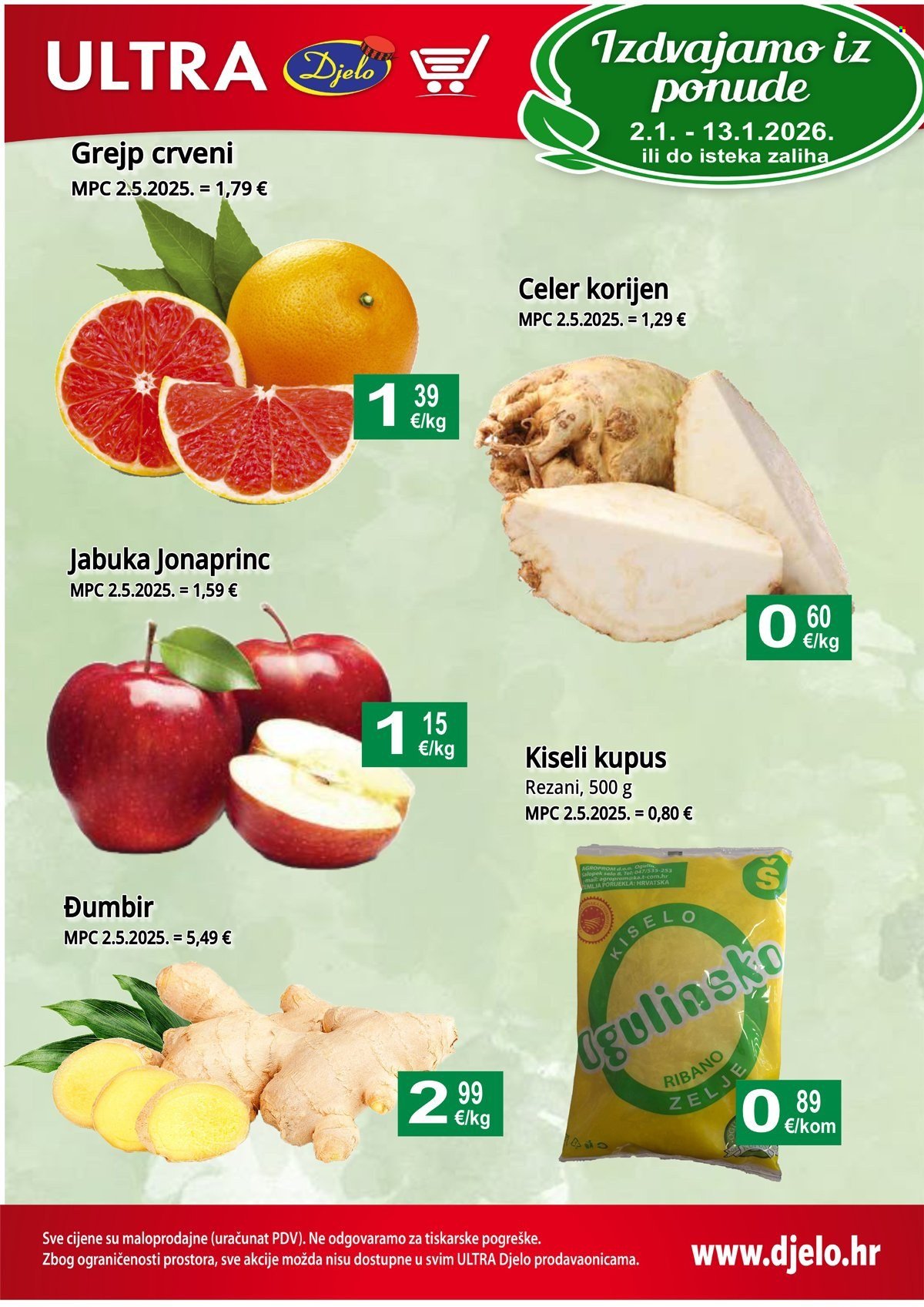 DJELO katalog - SVJEŽE VOĆE I POVRĆE