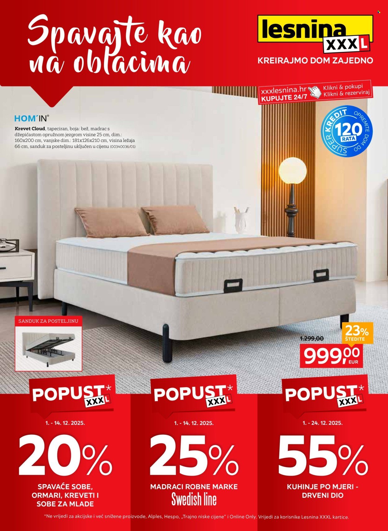 LESNINA katalog - Spavajte kao na oblacima