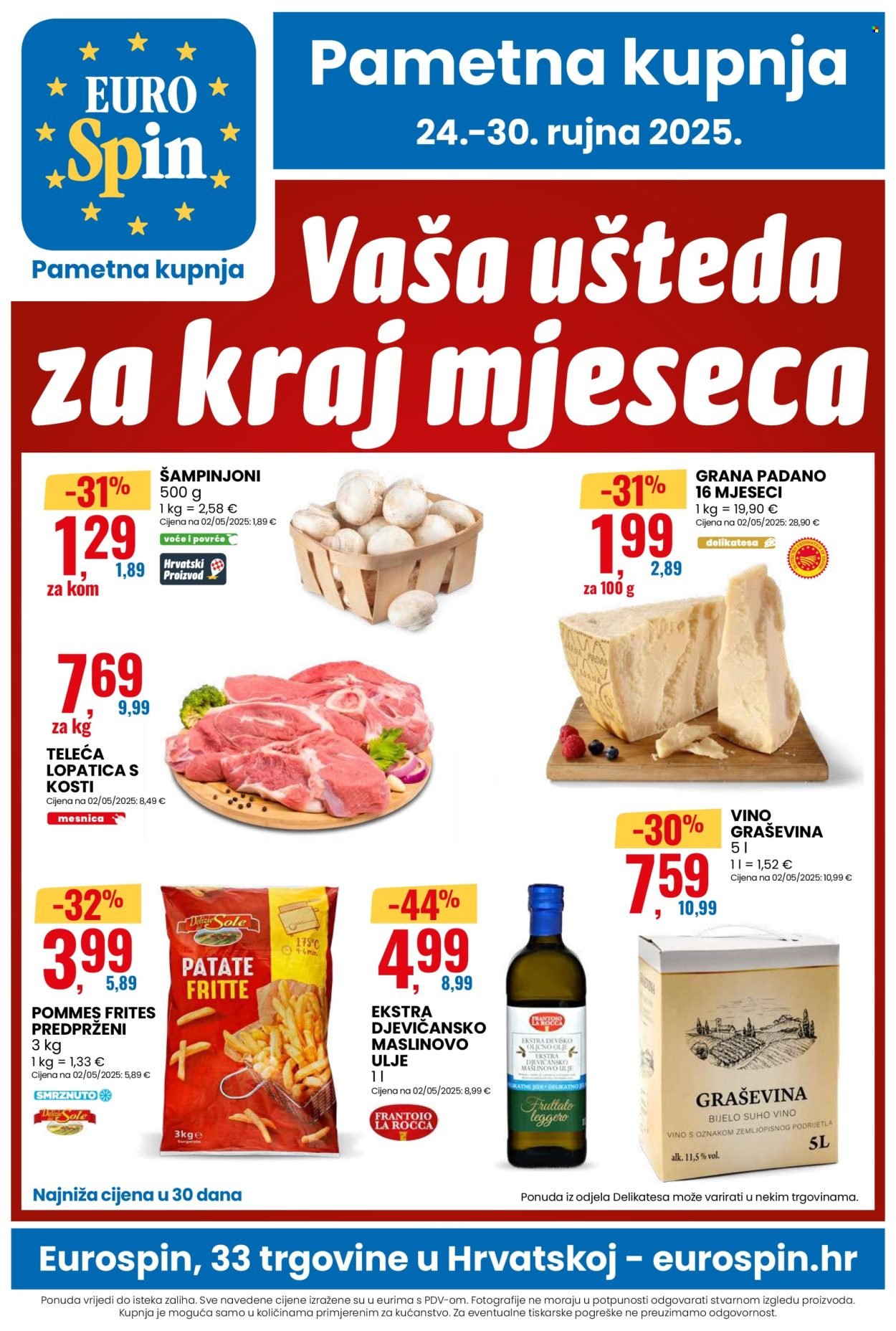 EUROSPIN katalog - Od srijede 24.09.2025.