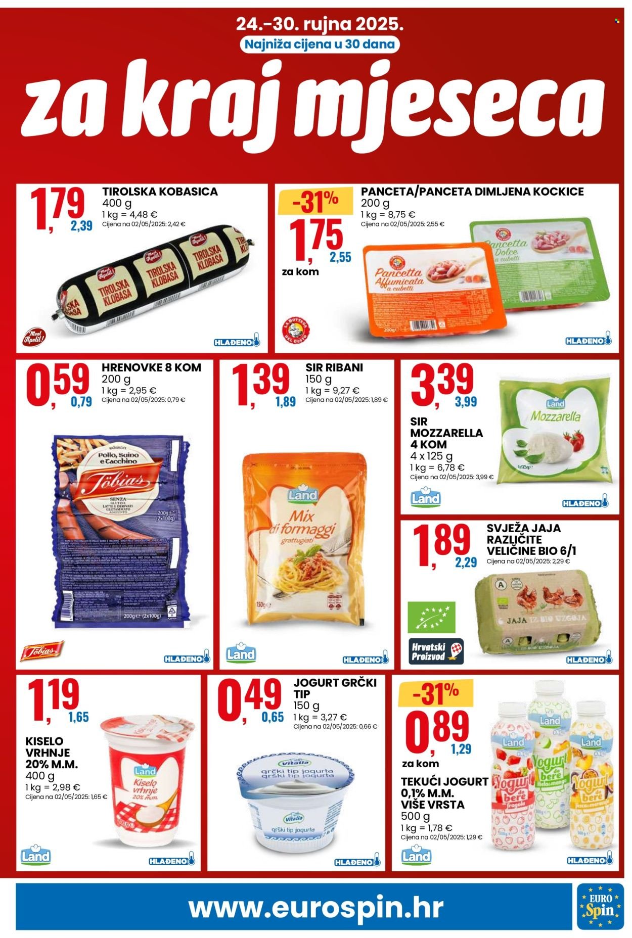 EUROSPIN katalog - Od srijede 24.09.2025.