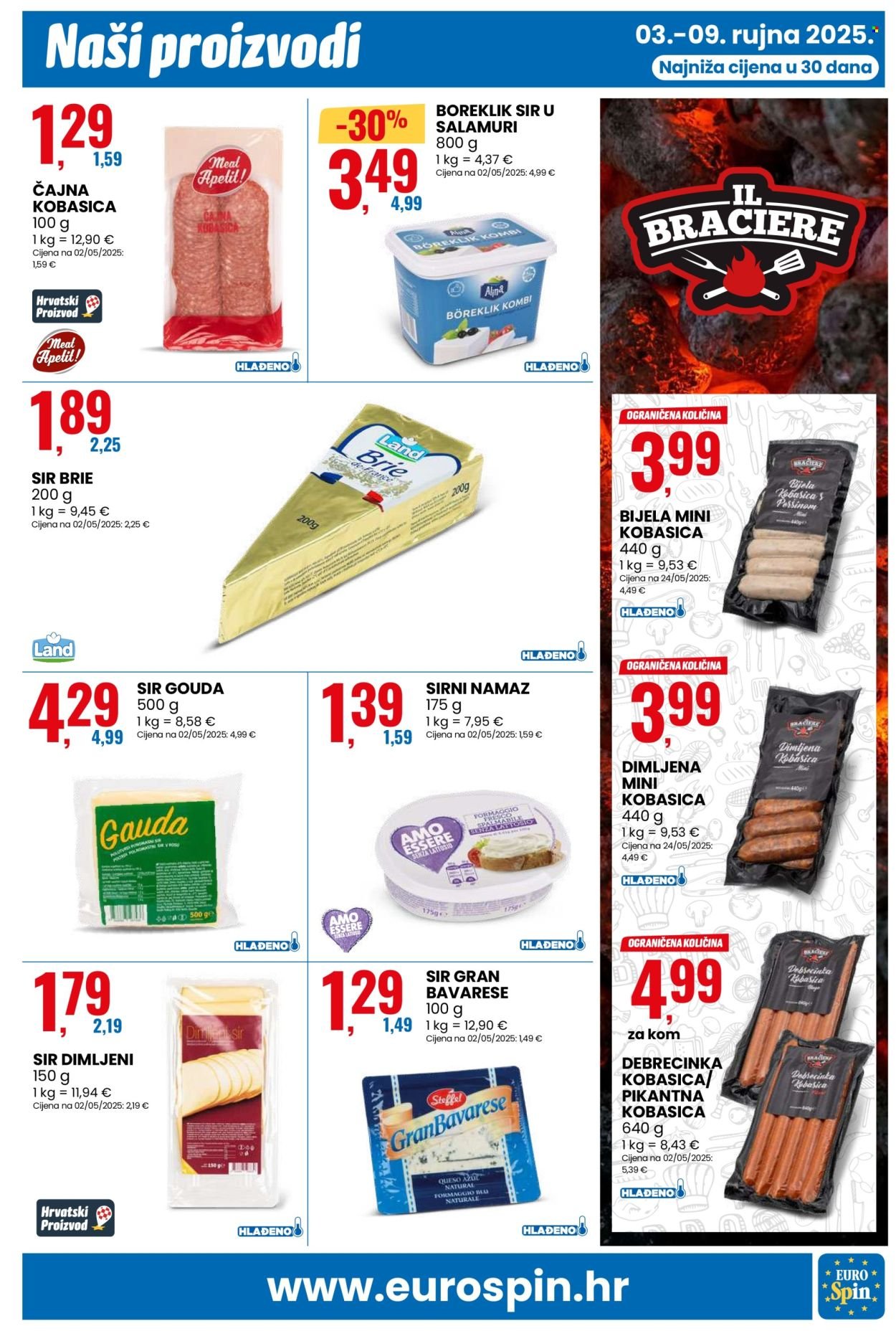 EUROSPIN katalog - Od srijede 03.09.2025.