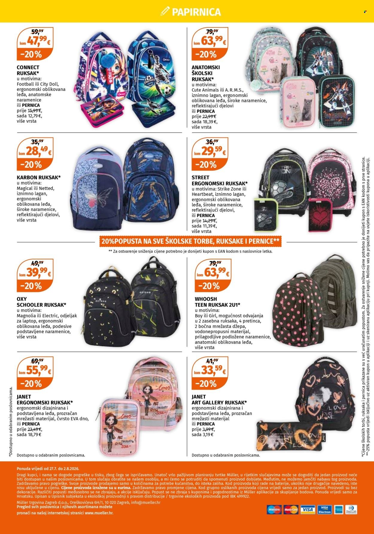 MÜLLER katalog - VELIKA PONUDA PROIZVODA ZA ŠKOLU PO SNIŽENIM CIJENAMA!