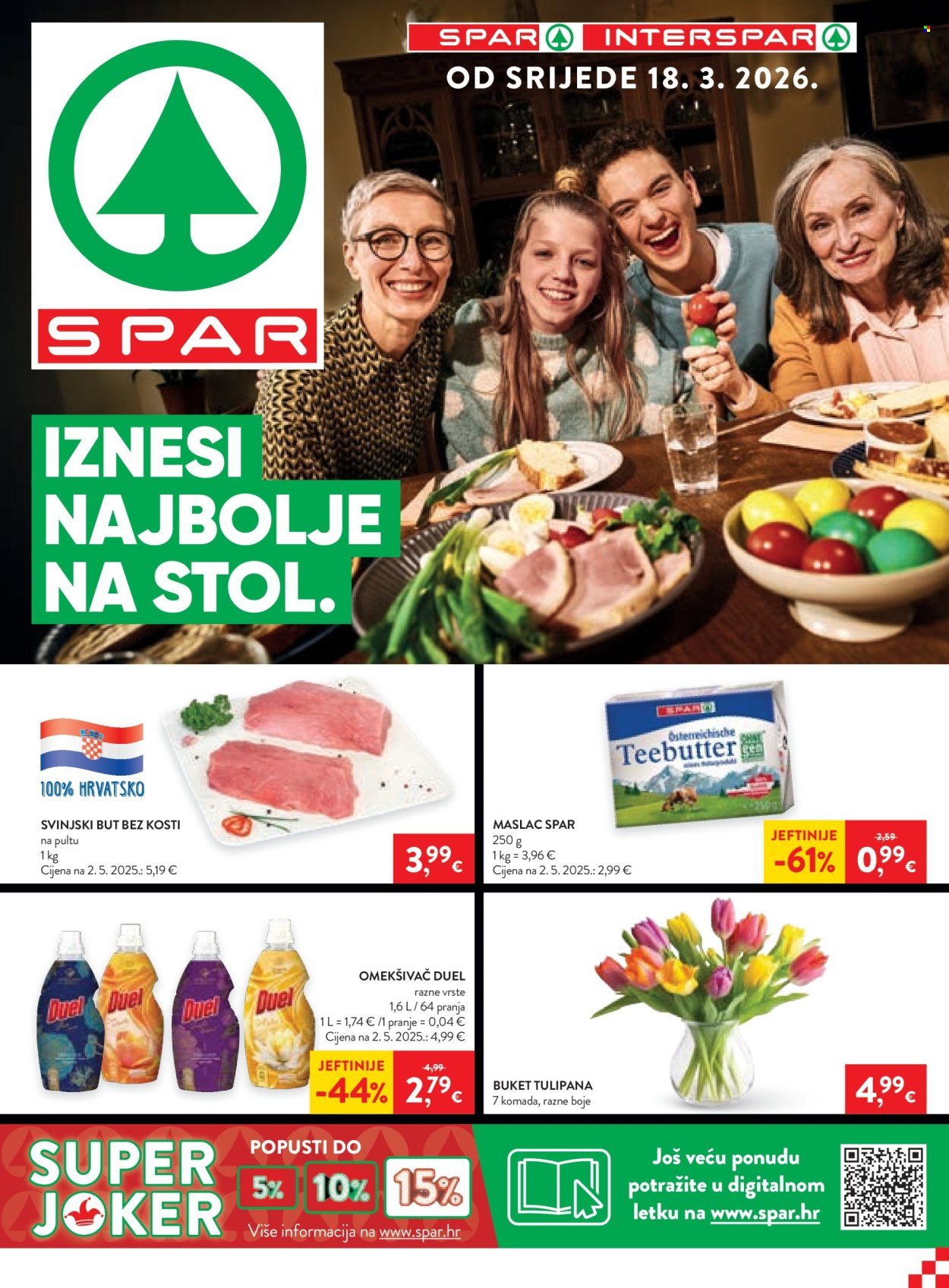 SPAR katalog - Od srijede 18.03.2026.