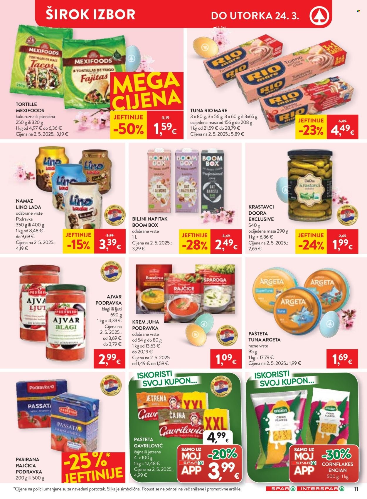 SPAR katalog - Od srijede 18.03.2026.