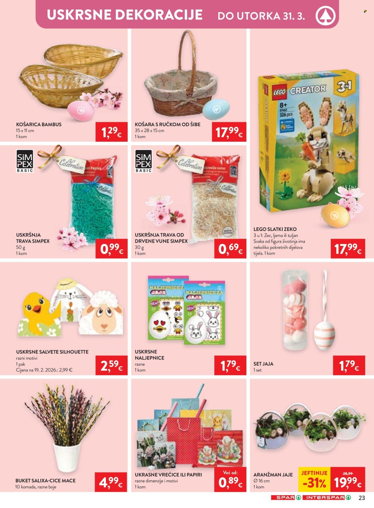 SPAR katalog - Od srijede 18.03.2026.