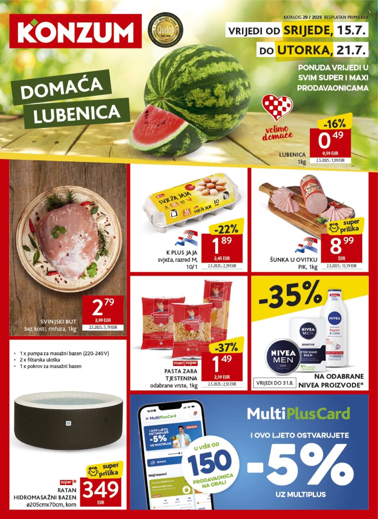 KONZUM katalog - Od srijede 15.07.2026.