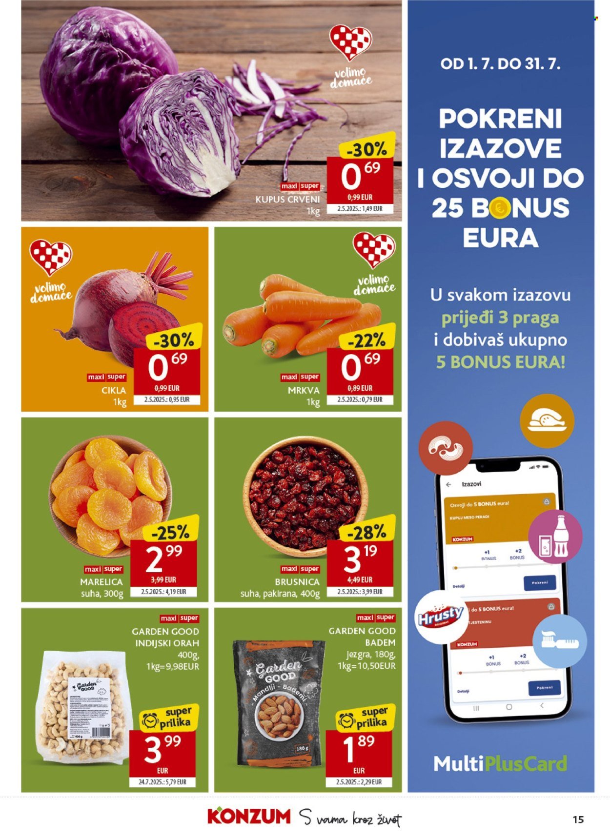 KONZUM katalog - Od srijede 15.07.2026.