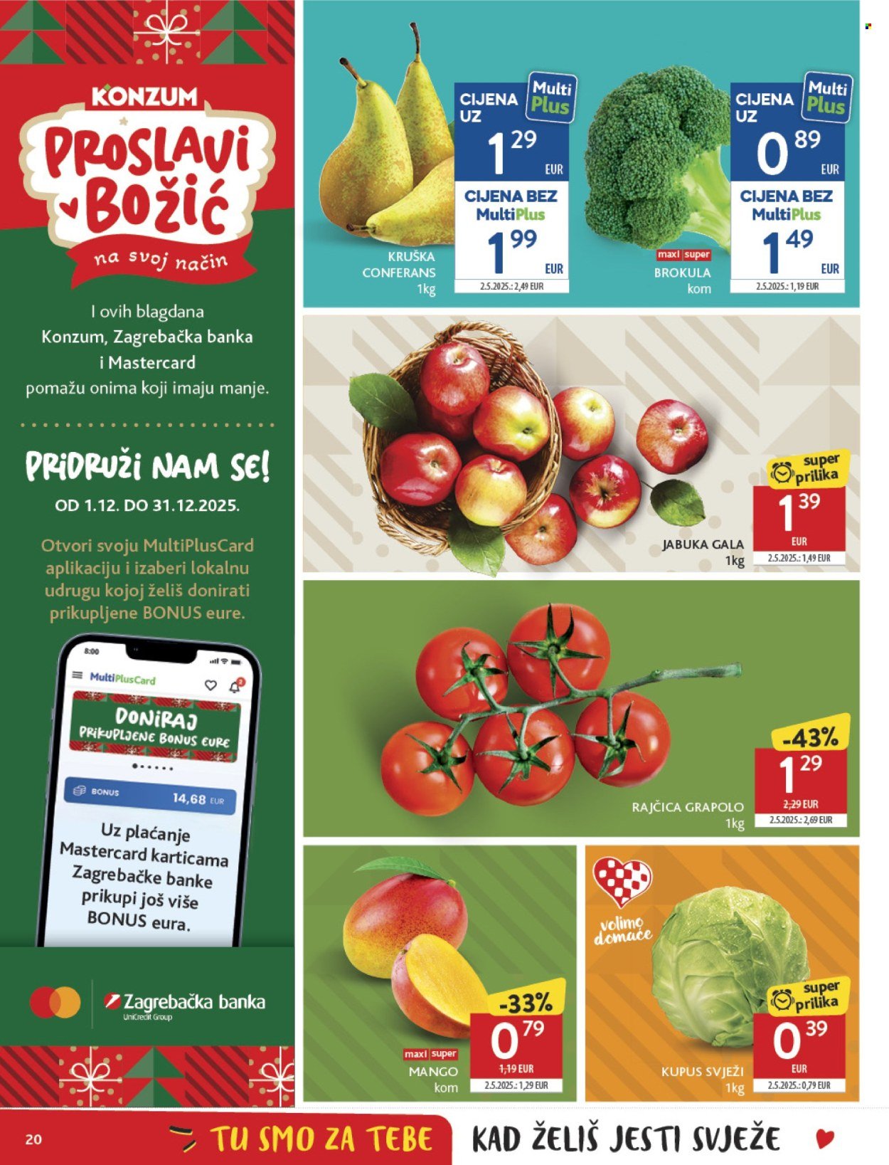 KONZUM katalog - Od srijede 03.12.2025.